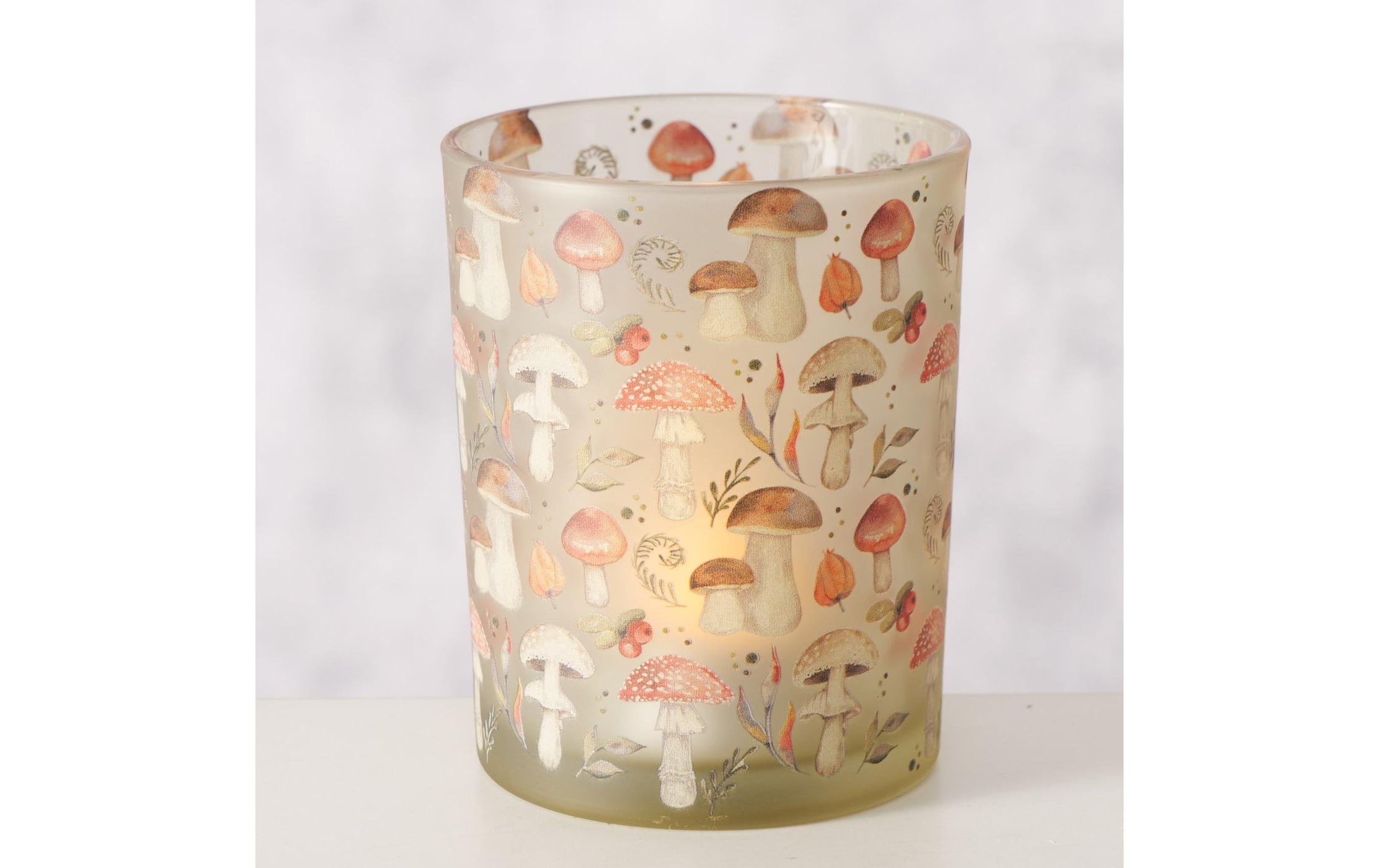 Boltze Windlicht Wilow Glas, 12 x 10 cm