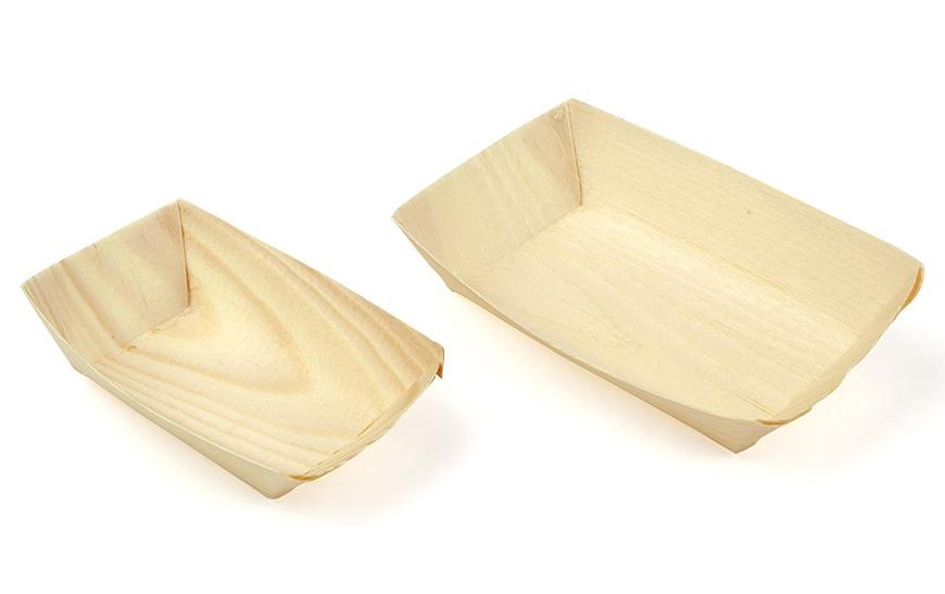 Sier Fingerfood-Schale 6 x 2 x 9 cm, 1 Stück