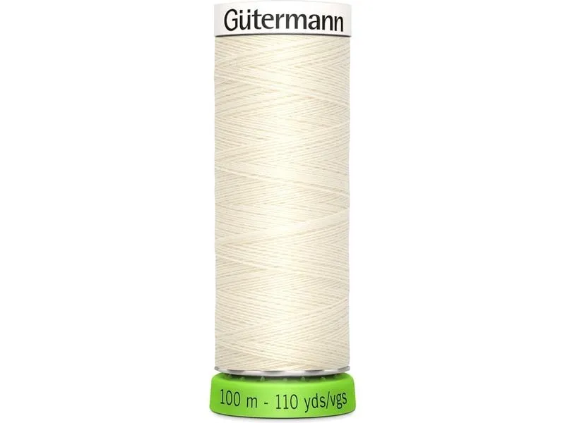 Gütermann Näh- und Stickgarn Allesnäher rPET 100 m Eierschale Gütermann Näh- und Stickgarn Allesnäher rPET 100 m Eierschale