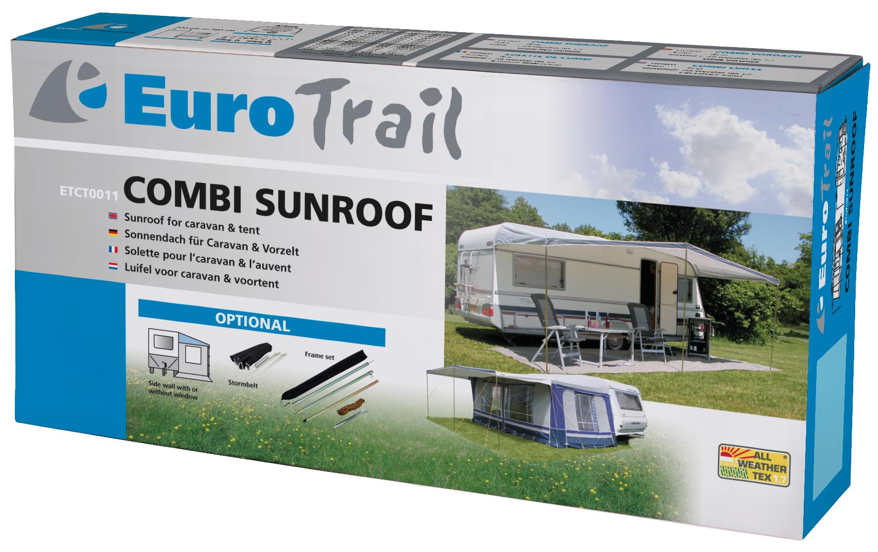 Eurotrail Sonnendach Combi, 611 cm x 240 cm