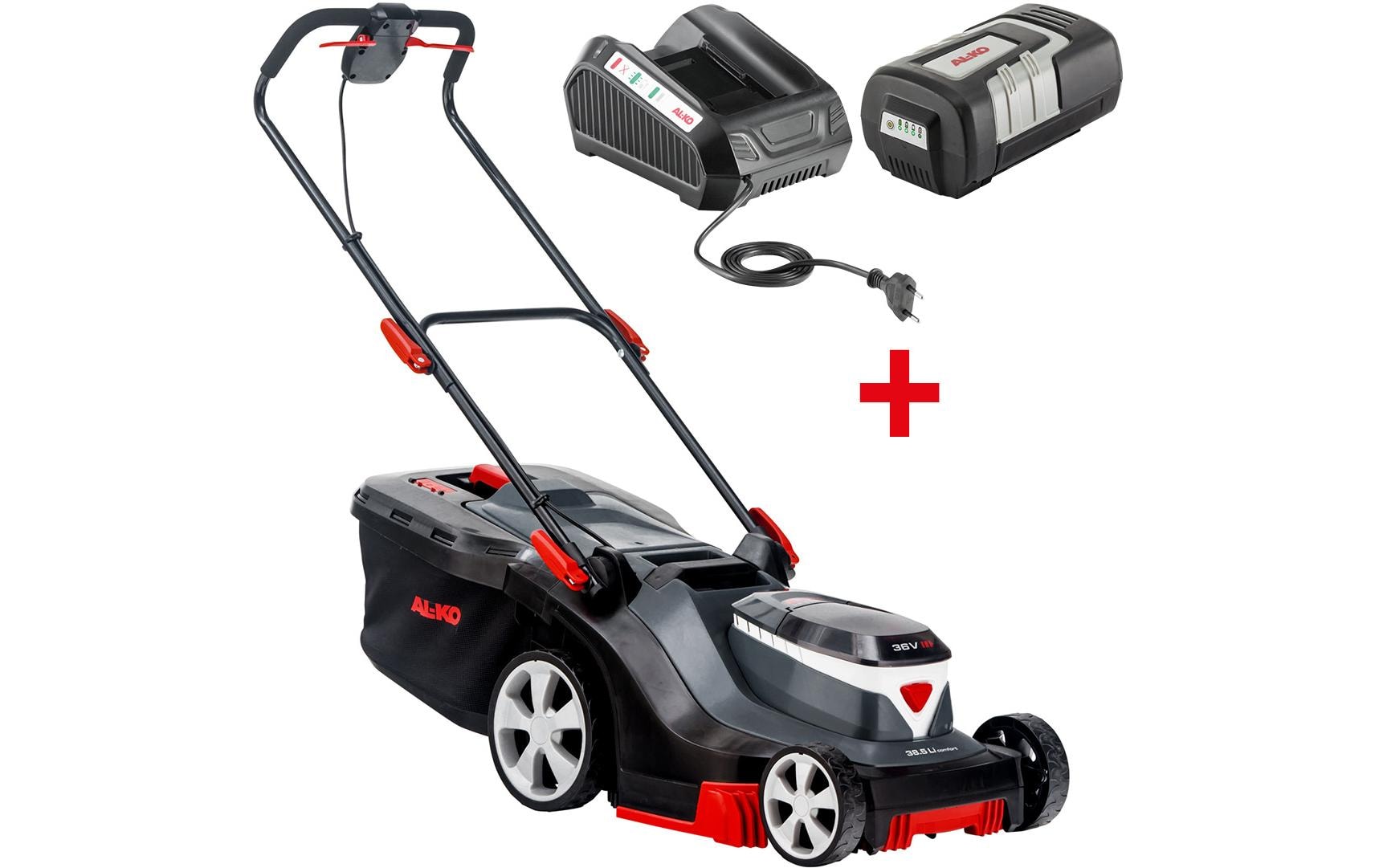 AL-KO Akku-Rasenmäher 36 V 38.5 Li Comfort SET
