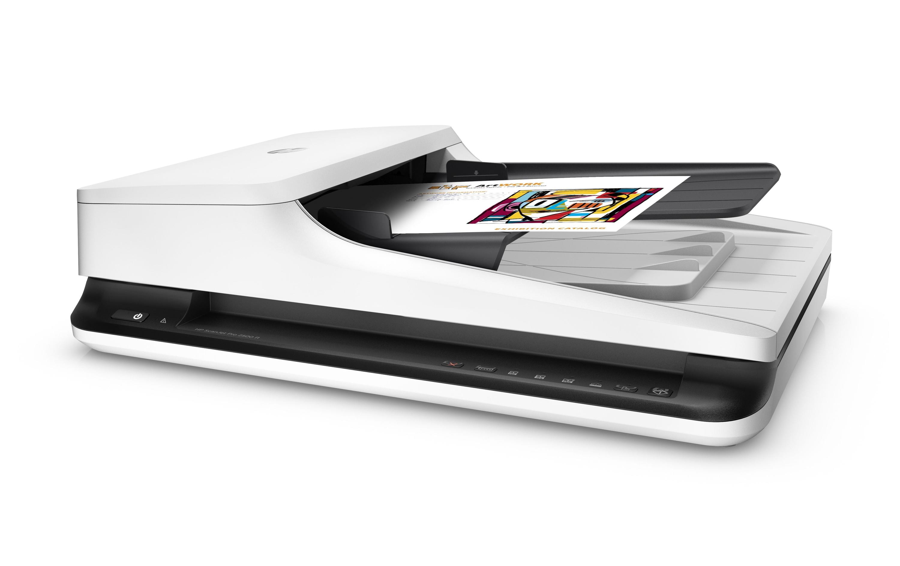 HP Flachbettscanner Scanjet Pro 2500 f1