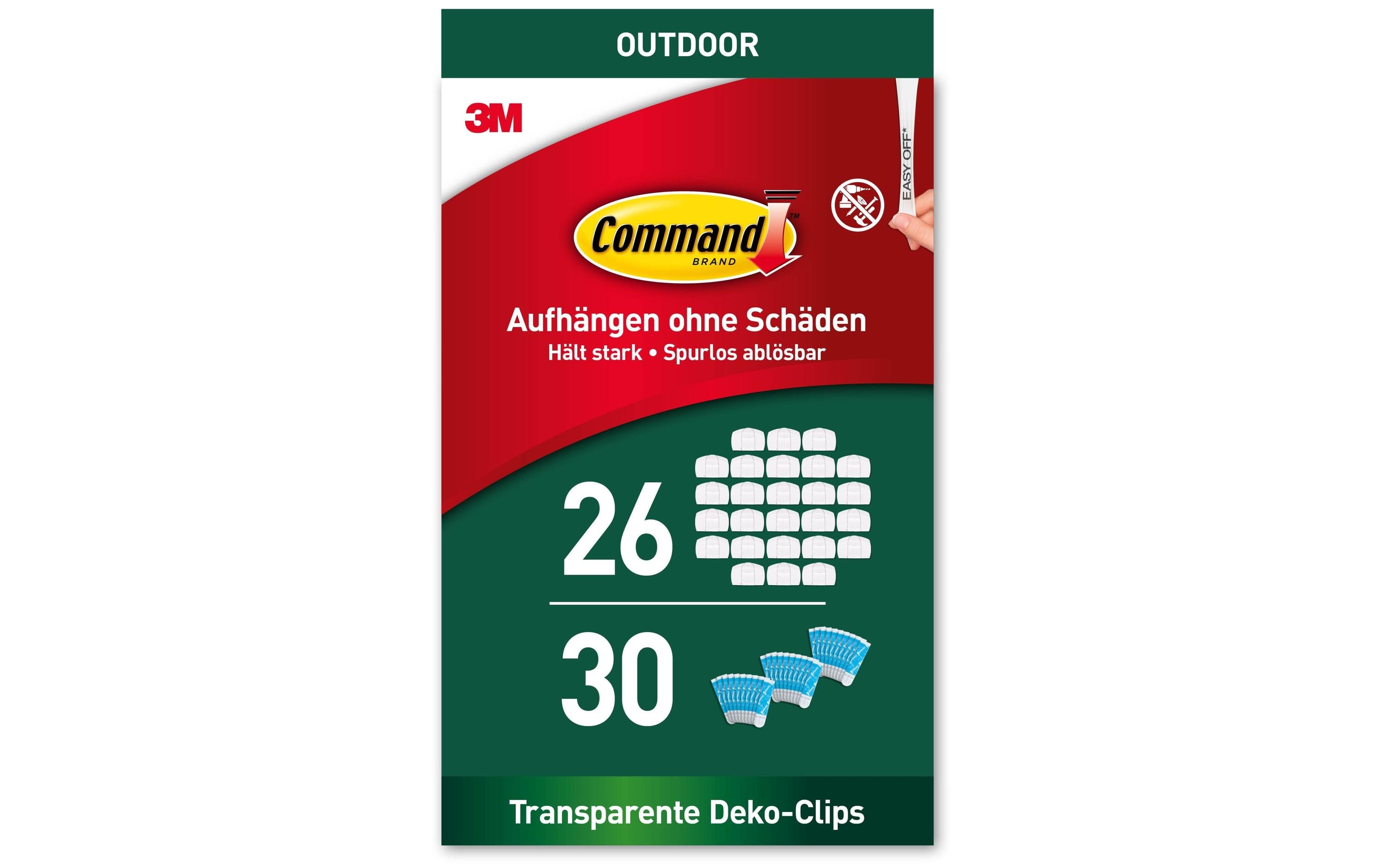 Command Klebestrip 0.225 kg, Transparent Command Klebestrip 0.225 kg, Transparent