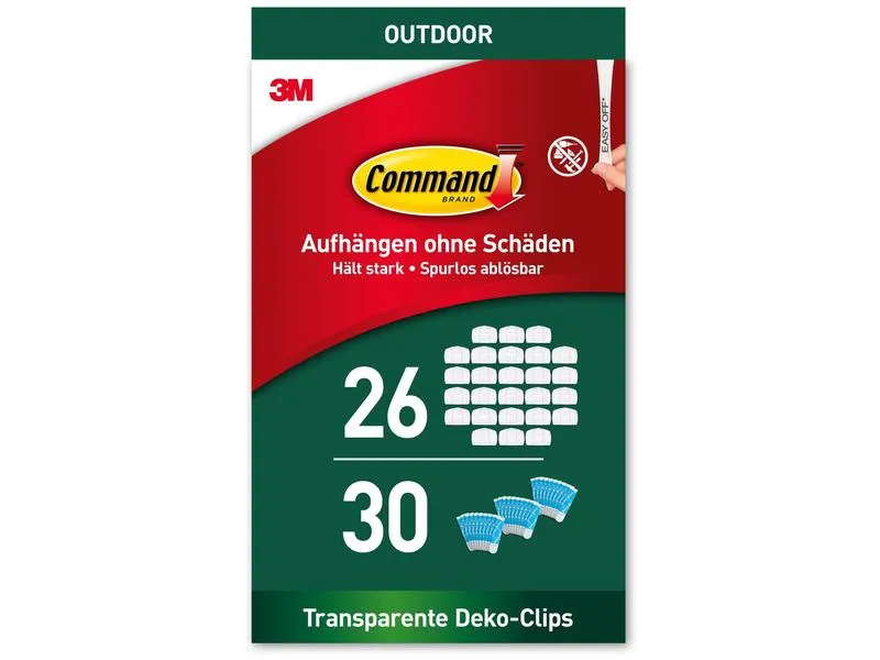 Command Klebestrip 0.225 kg, Transparent