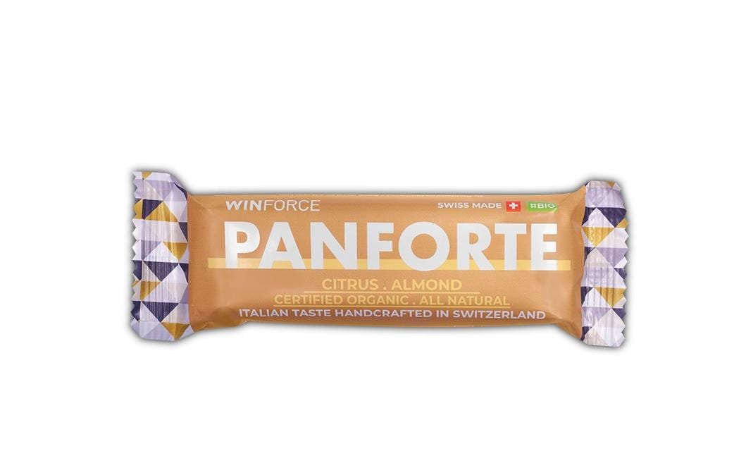 WINFORCE Riegel Panforte Bar Citrus-Almond, 24 Stück