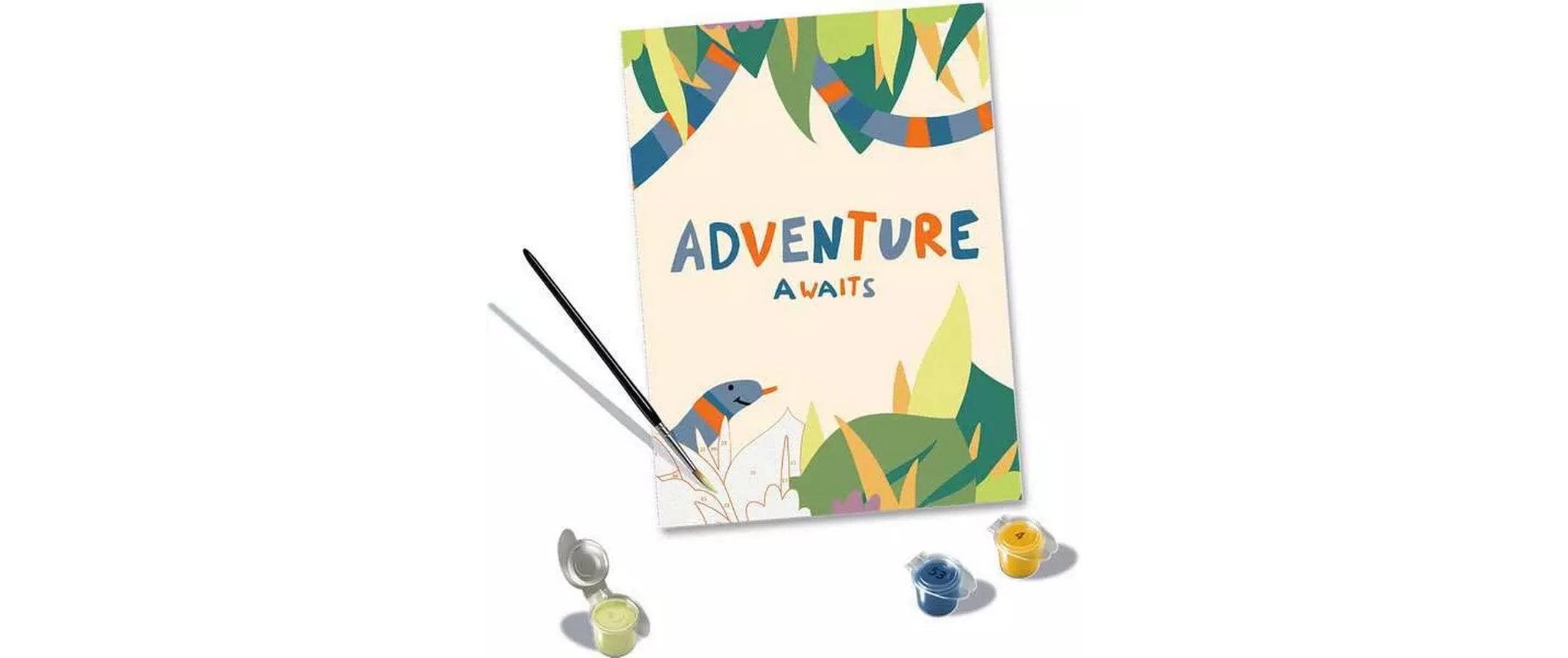 Ravensburger Malen nach Zahlen CreArt – Hello New Adventure