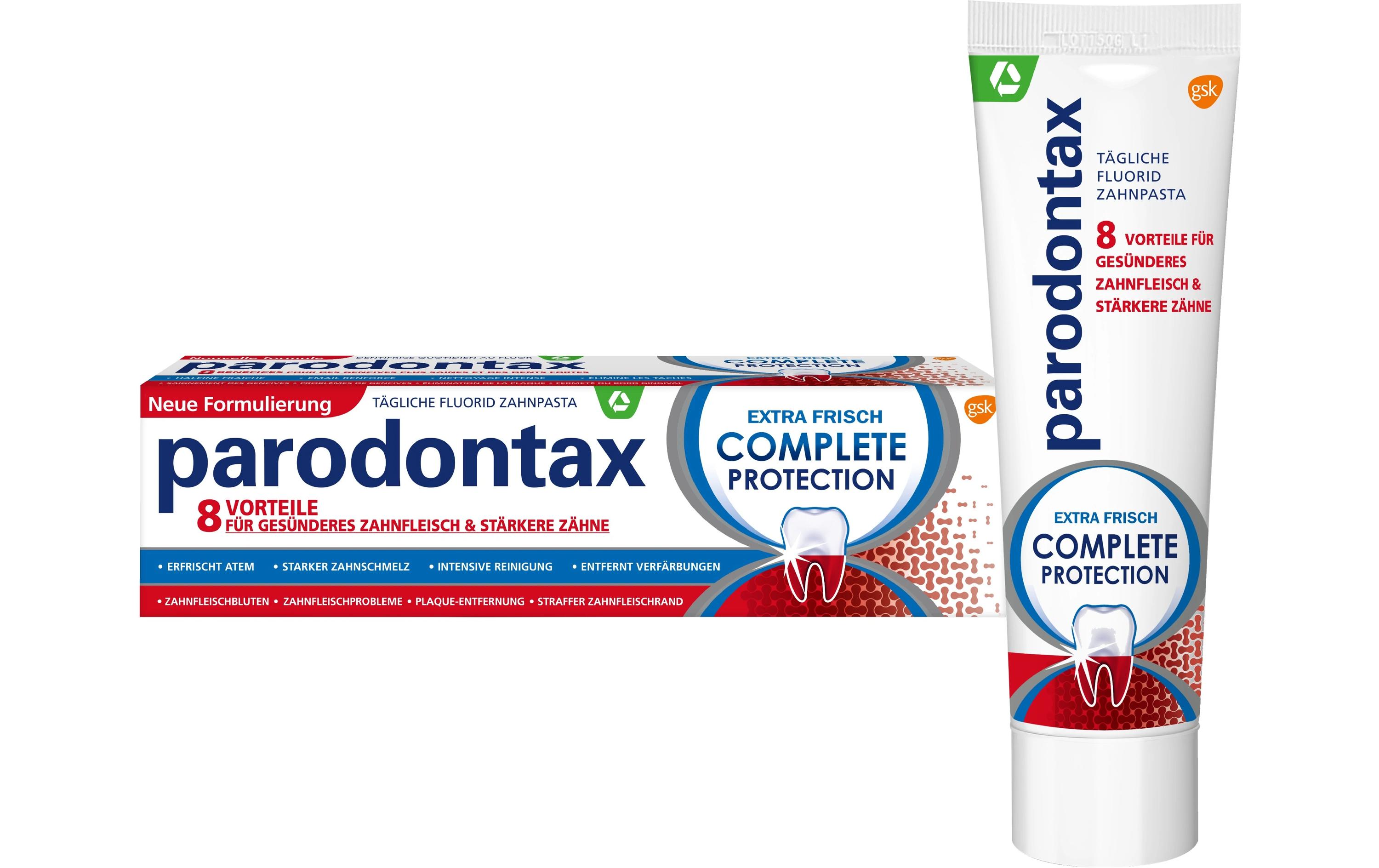 Parodontax Zahnpasta Extra Frisch Complete Protection 75 ml Parodontax Zahnpasta Extra Frisch Complete Protection 75 ml