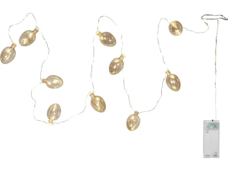 Star Trading Lichterkette Shimmer, 10 LEDs, 1.35 m, Beige Star Trading Lichterkette Shimmer, 10 LEDs, 1.35 m, Beige