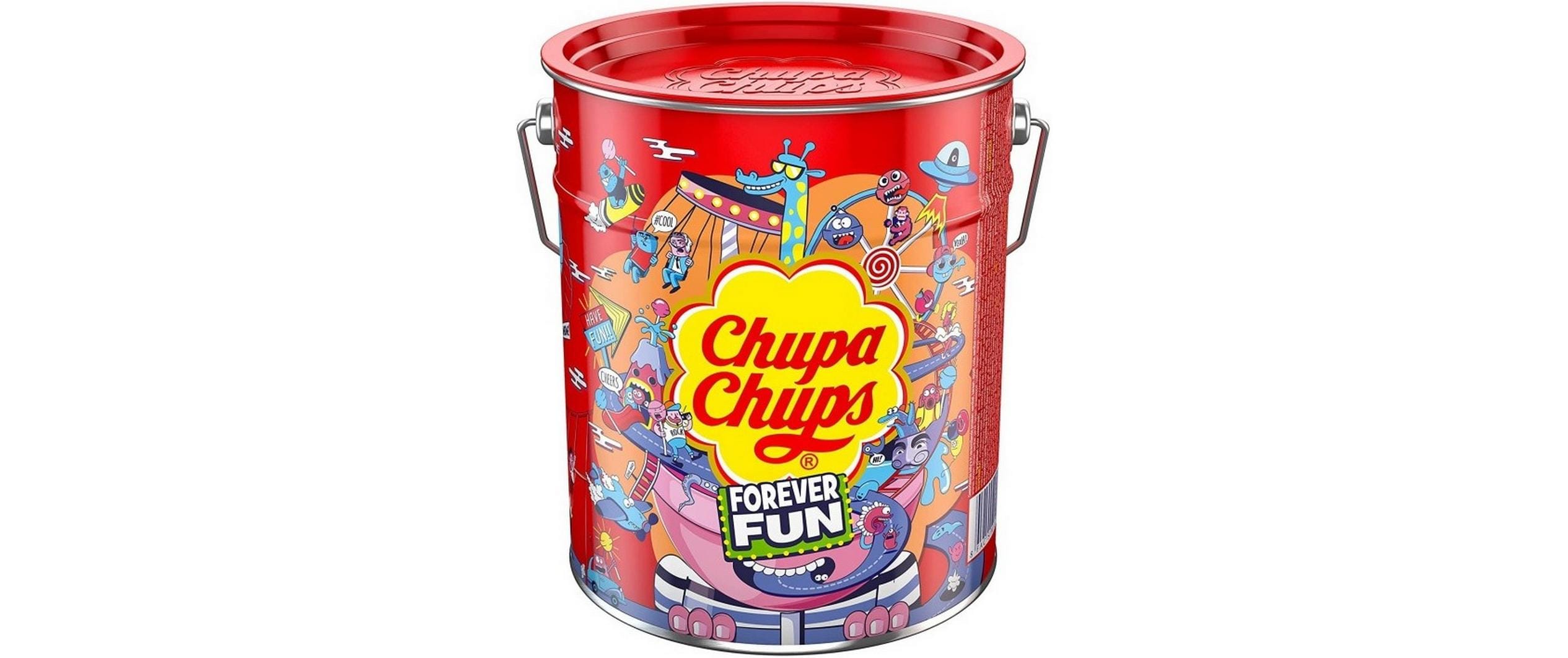 Chupa Chups Chupa Chups Metalldose Best of «Forever Fun» 150 Stück