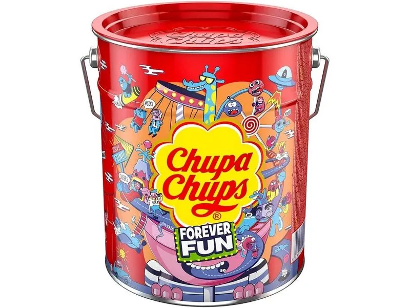Chupa Chups Chupa Chups Metalldose Best of «Forever Fun» 150 Stück