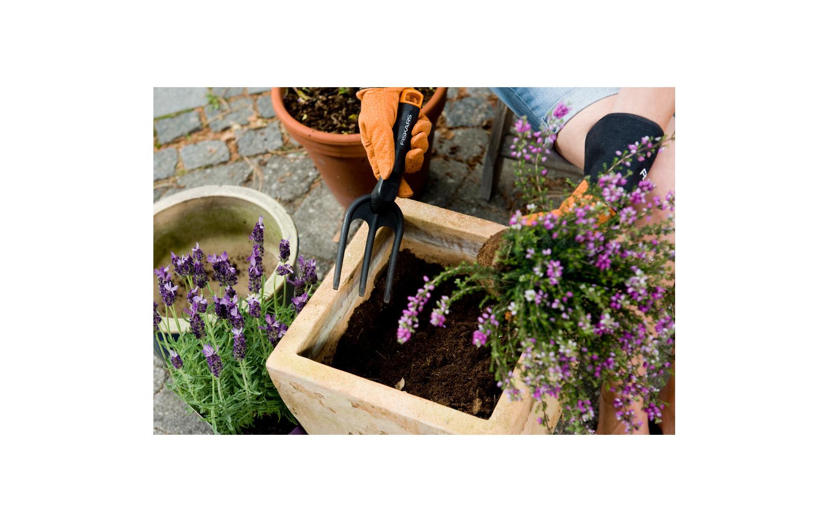 Fiskars Solid Pflanzgabel 26.3 x 7.8 x 4 cm