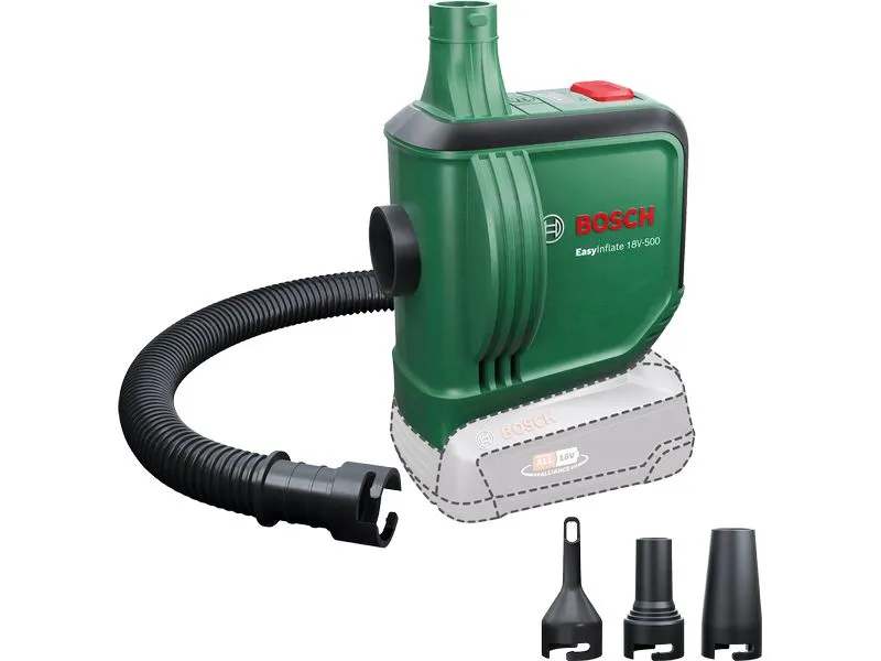 Bosch EasyInflate 18 V-500 Volumenpumpe 18 V 530 l/min Bosch EasyInflate 18 V-500 Volumenpumpe 18 V 530 l/min