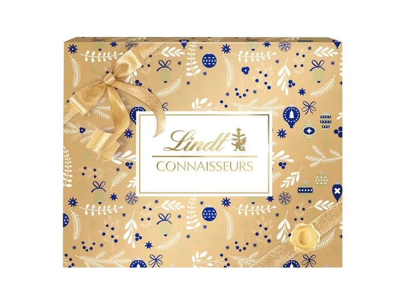 Lindt CONNAISSEURS Pralinés Assortiert Festtagsedition 443g
