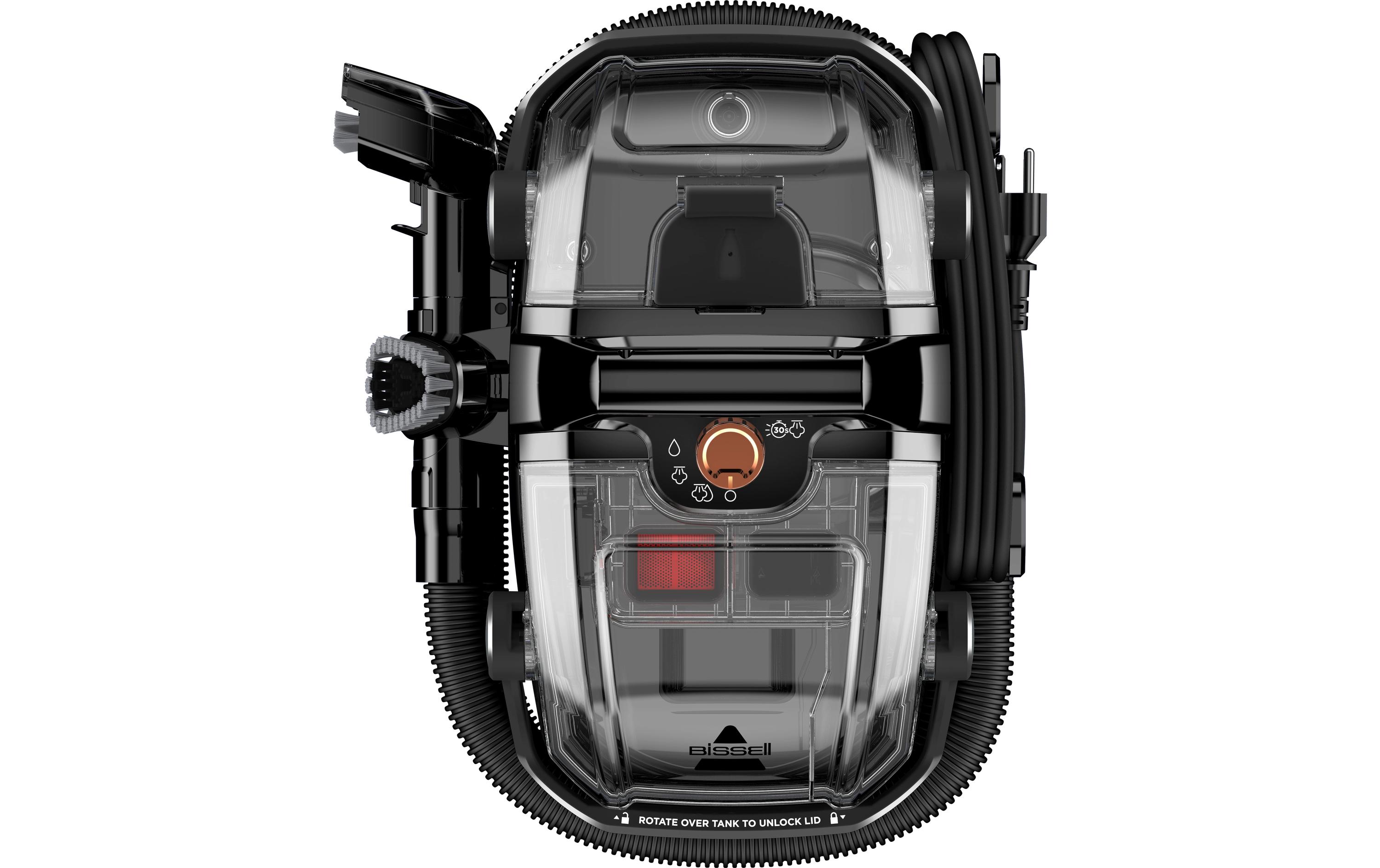 BISSELL Waschsauger SpotClean HydroSteam Pro Schwarz