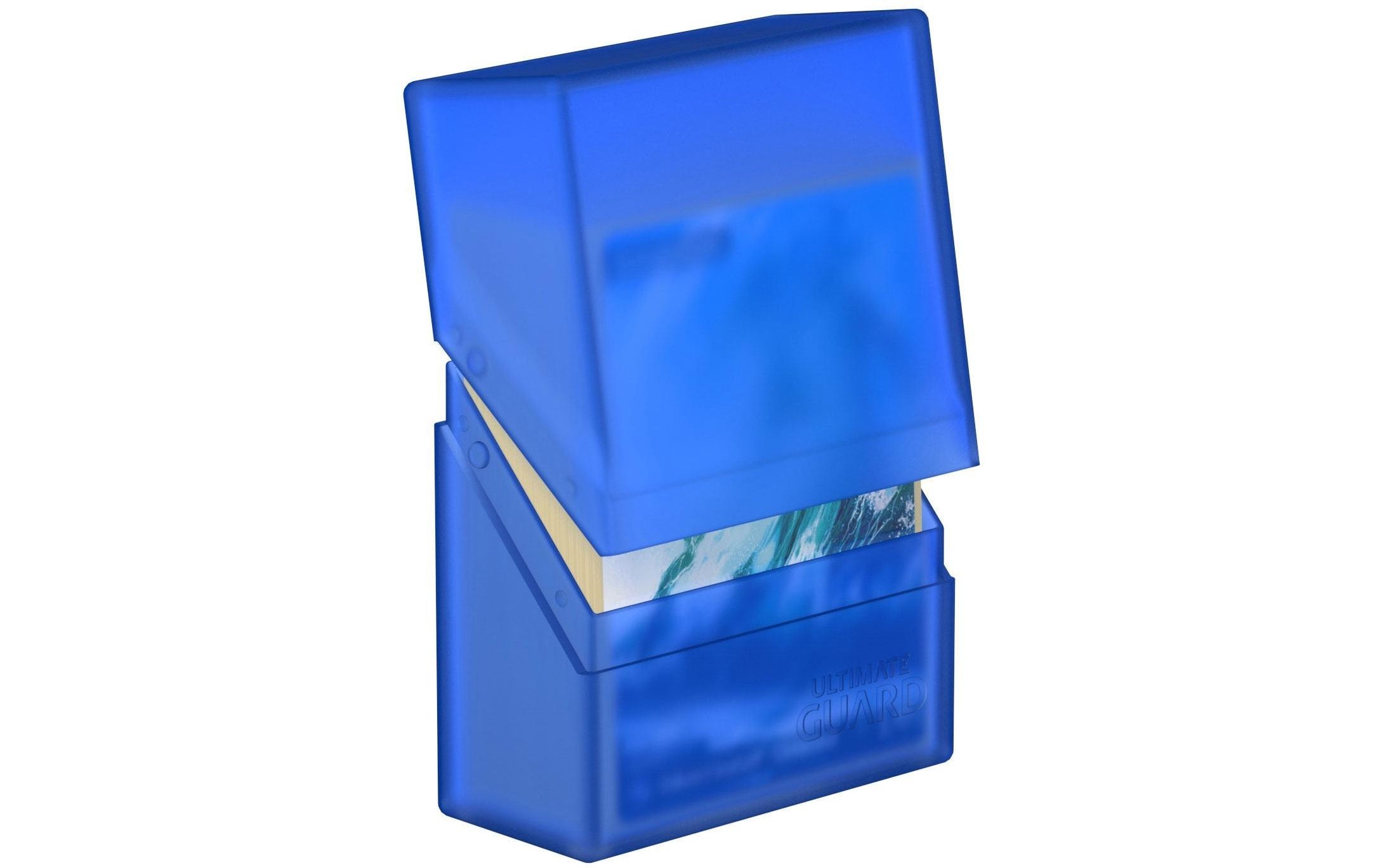 Ultimate Guard Kartenbox Boulder Deck Case Standardgrösse 40+ Sapphire