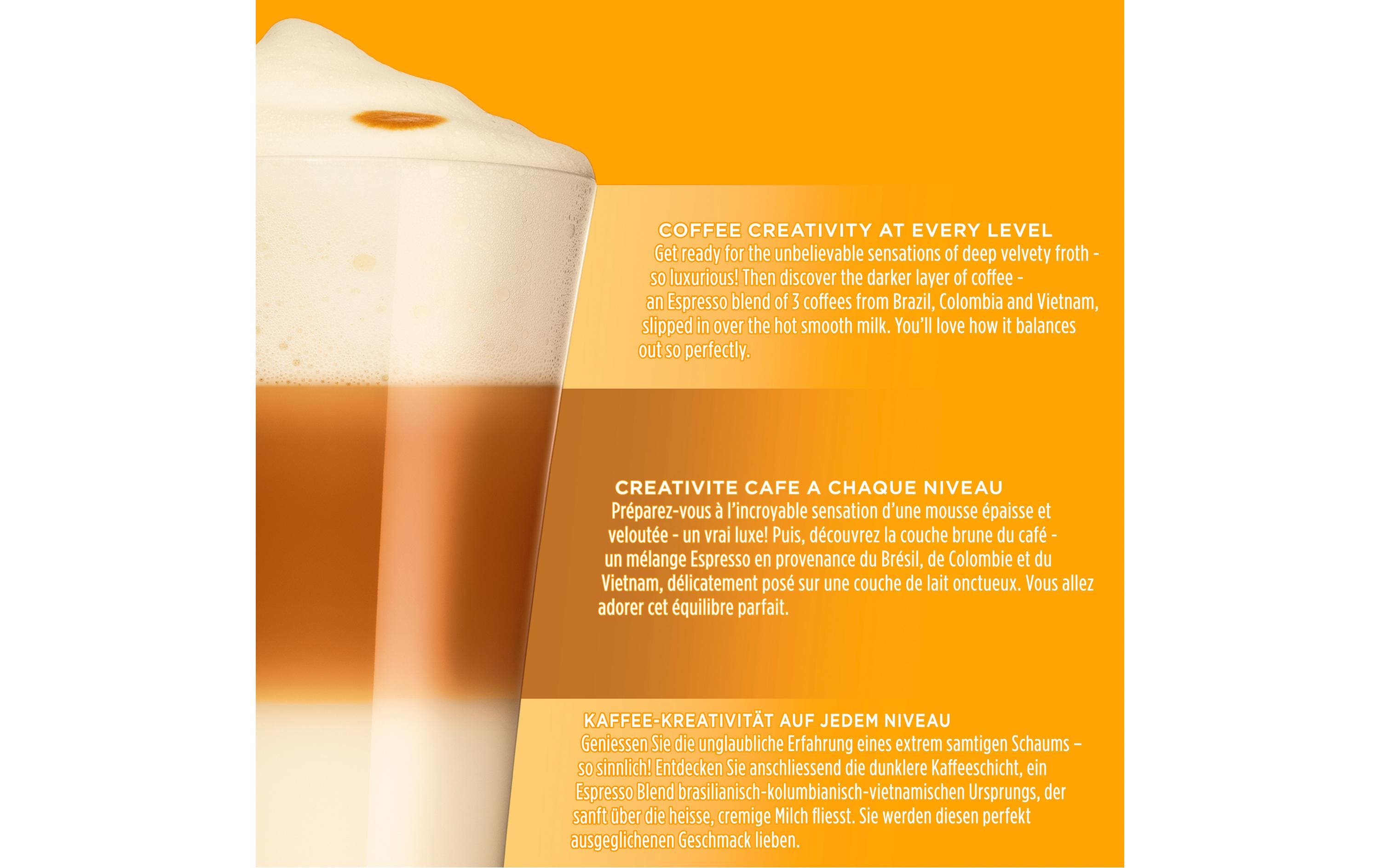 Nescafé Kaffeekapseln Dolce Gusto Latte Macchiato 15 Portionen