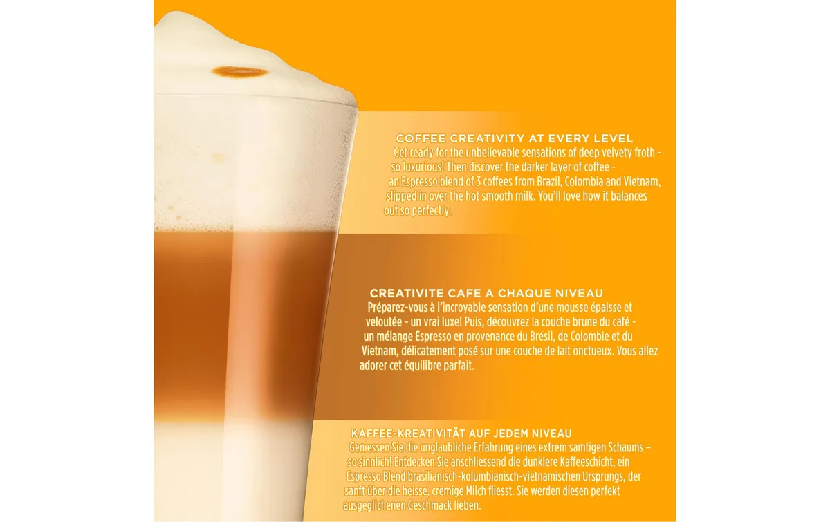 Nescafé Kaffeekapseln Dolce Gusto Latte Macchiato 15 Portionen Nescafé Kaffeekapseln Dolce Gusto Latte Macchiato 15 Portionen