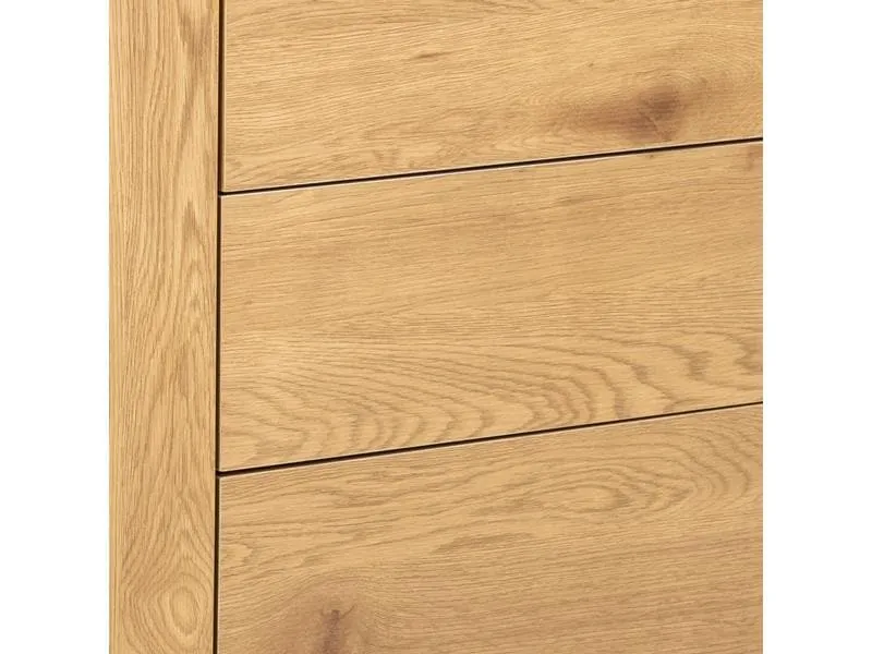 AC Design Sideboard Seaford 120 x 40 x 82 cm, Nature/Schwarz AC Design Sideboard Seaford 120 x 40 x 82 cm, Nature/Schwarz