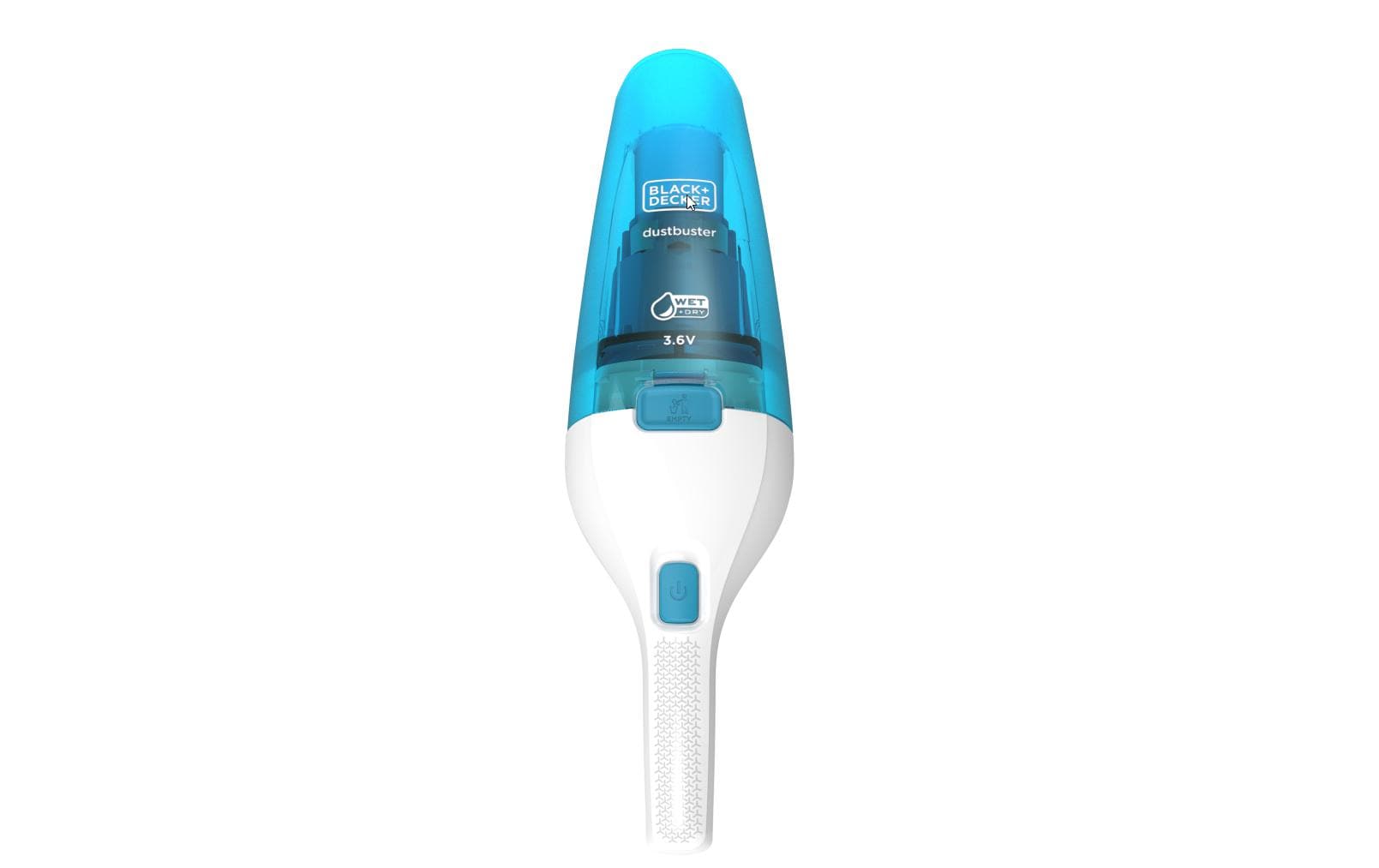 BLACK+DECKER Akku-Handsauger Wet+Dry Dustbuster Blau/Weiss