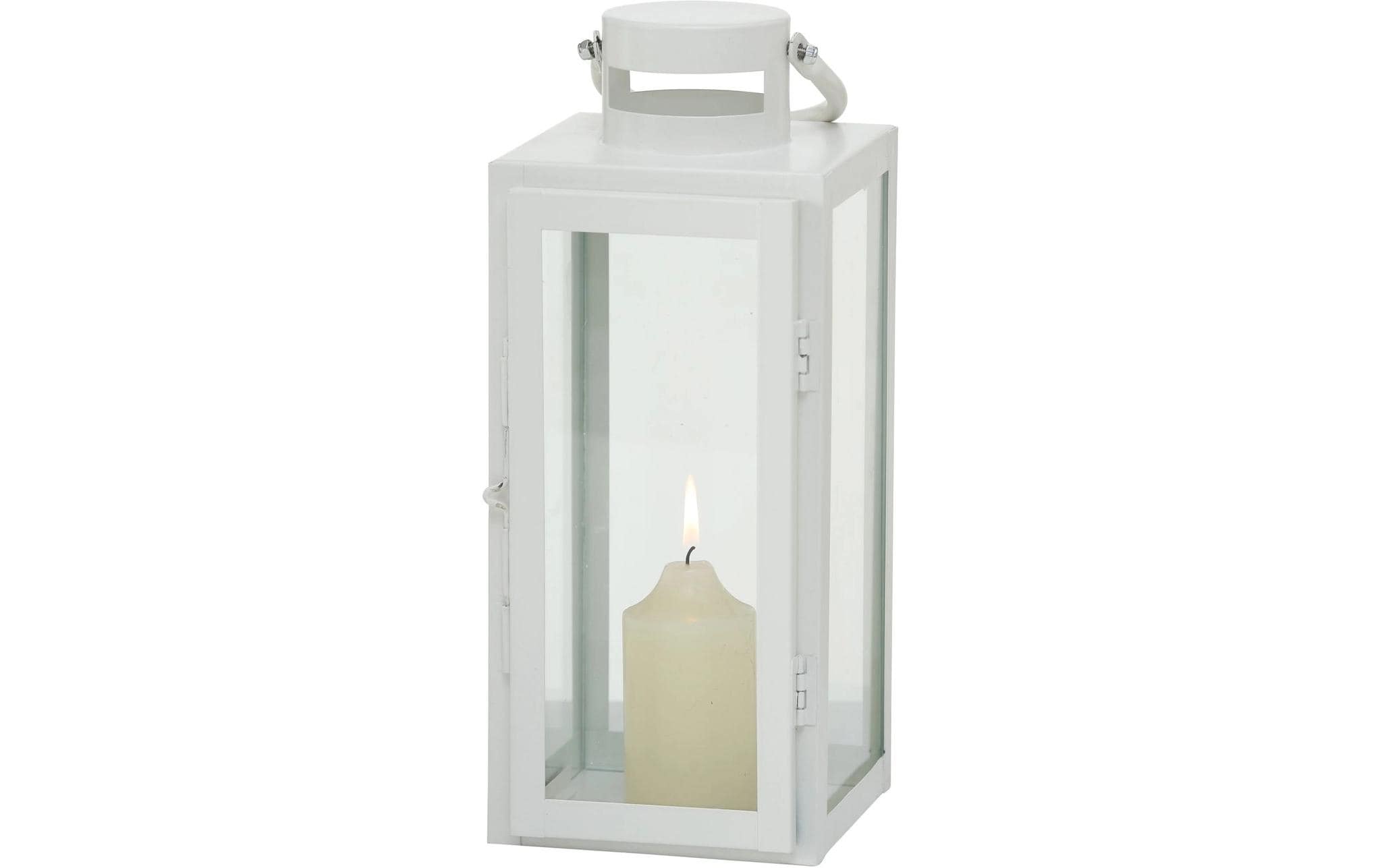 Boltze Laterne Arana 3-teilig, Transparent/Weiss