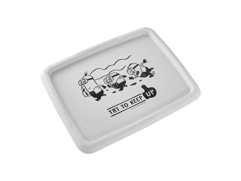 keeeper Karolina Minions Bello Box mit Deckel Kunststoff 30 L Weiss