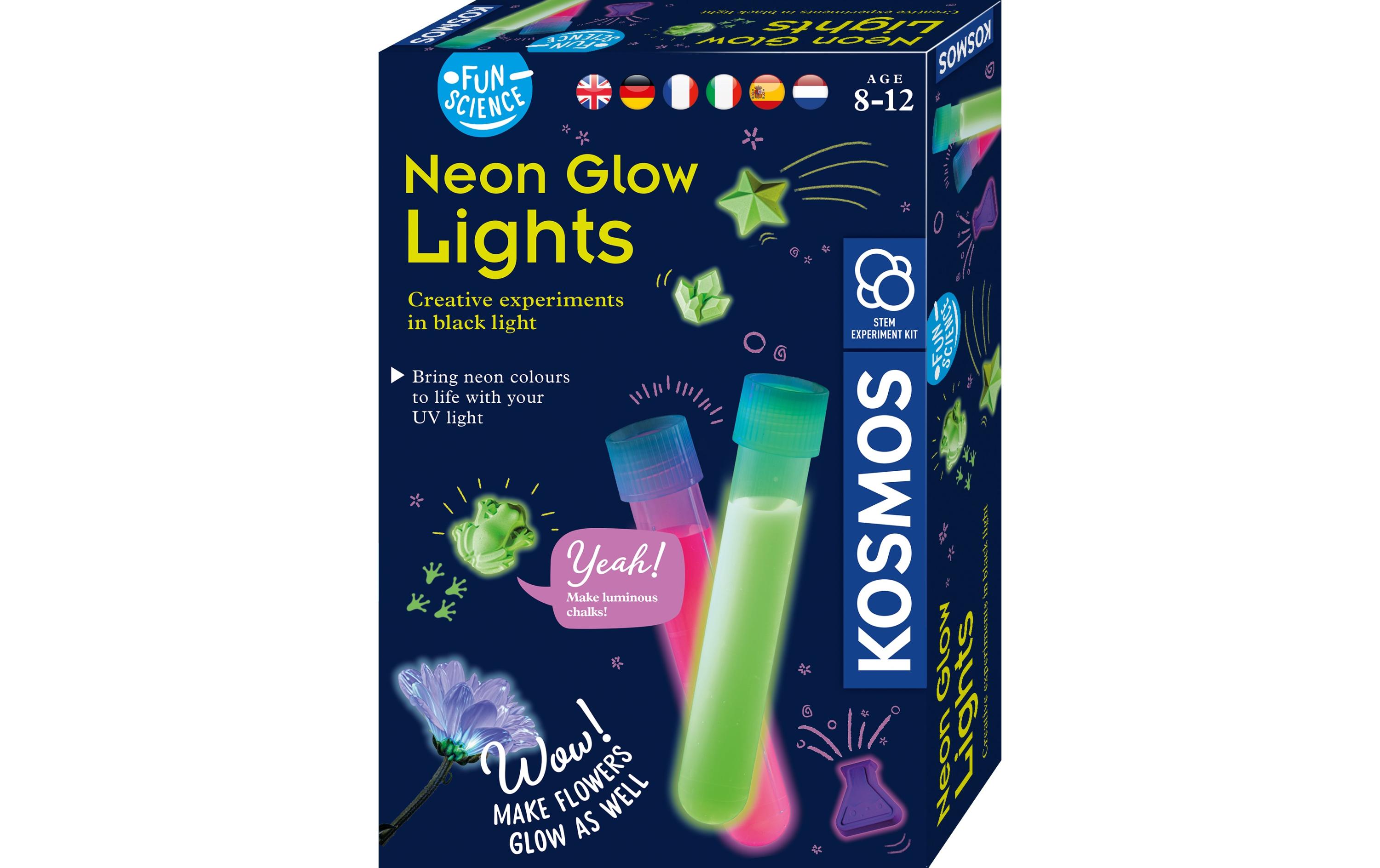 Kosmos Experimentierkasten Neon Glow Lights Kosmos Experimentierkasten Neon Glow Lights