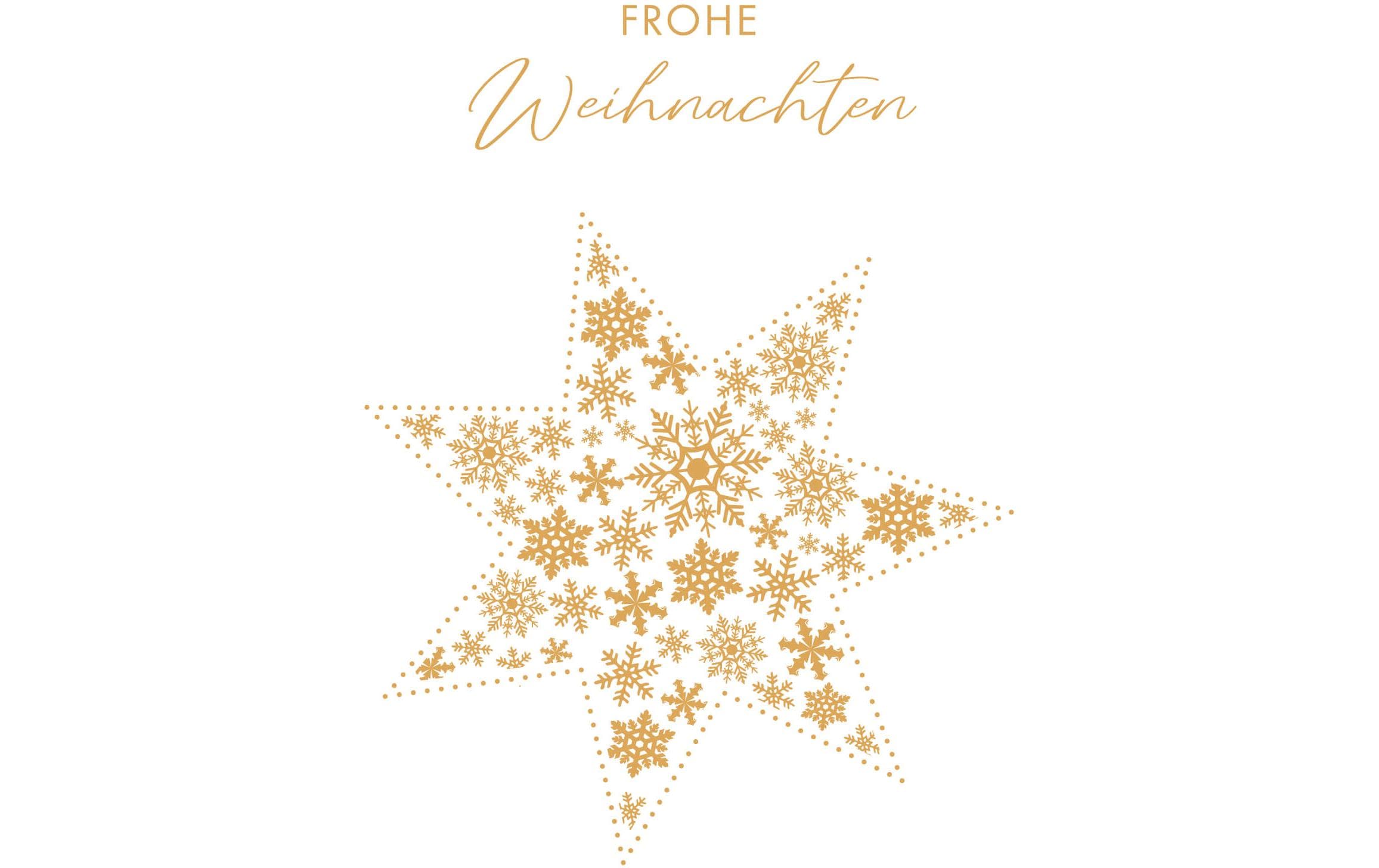 ABC Weihnachtskarten-Set A6, 5 Stück