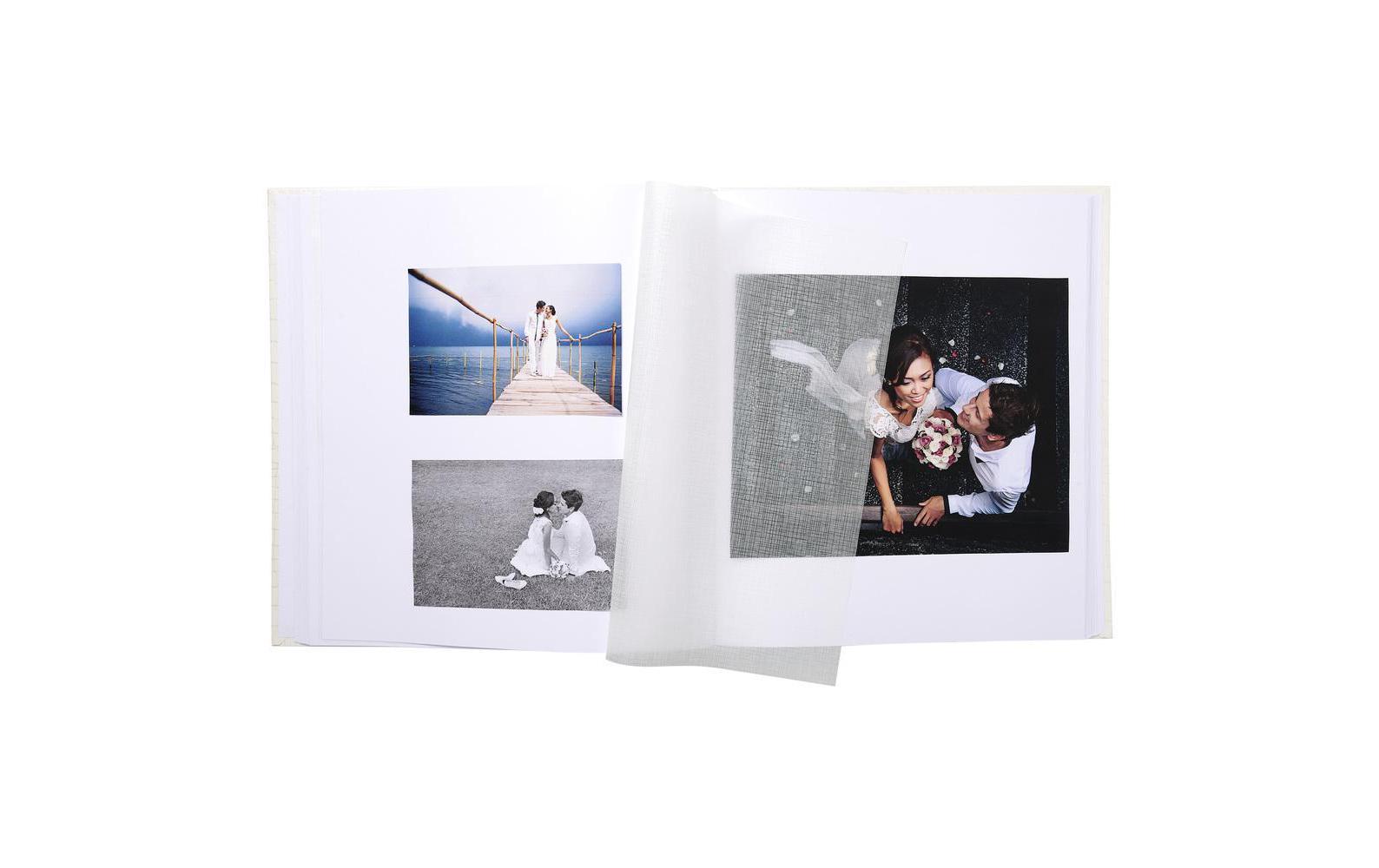 Exacompta Fotoalbum Kingsbridge 29 x 32 cm, Elfenbein