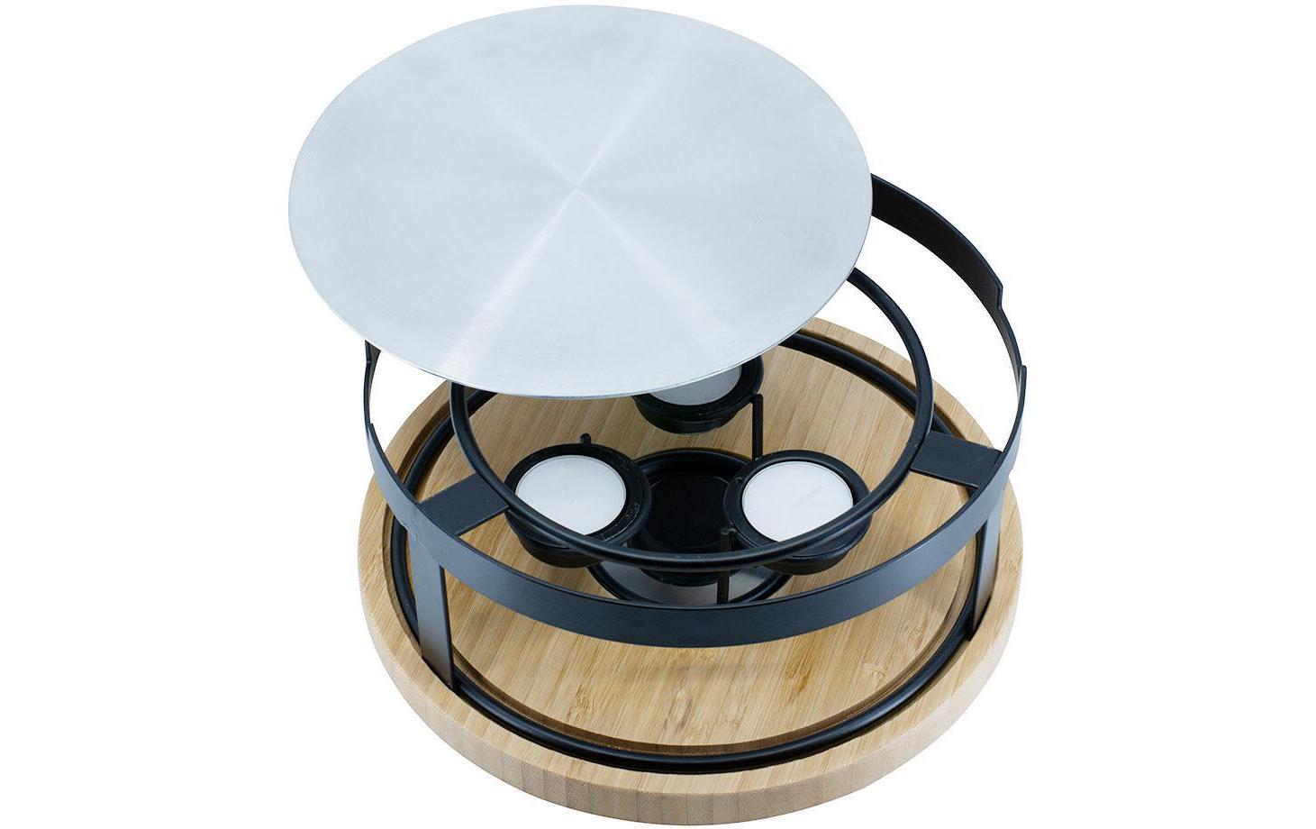 Kadastar Fondue-Rechaud One4All Multifunktional, Silber