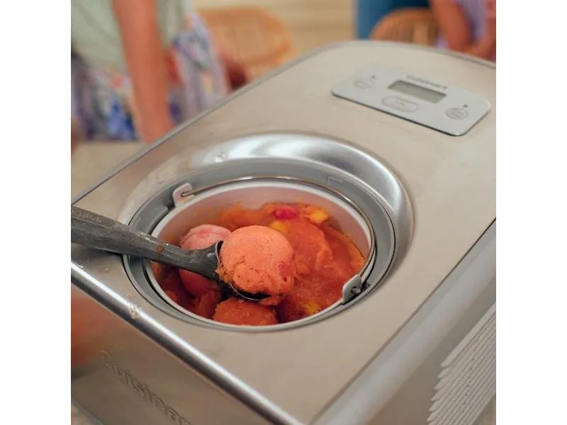 Cuisinart Glacemaschine Ice Cream & Gelato Professional 1.5 l, Silber Cuisinart Glacemaschine Ice Cream & Gelato Professional 1.5 l, Silber