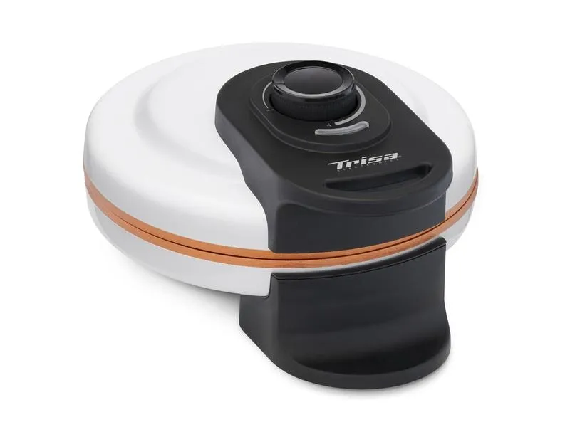 Trisa Waffeleisen Retro Waffles Bronze/Weiss