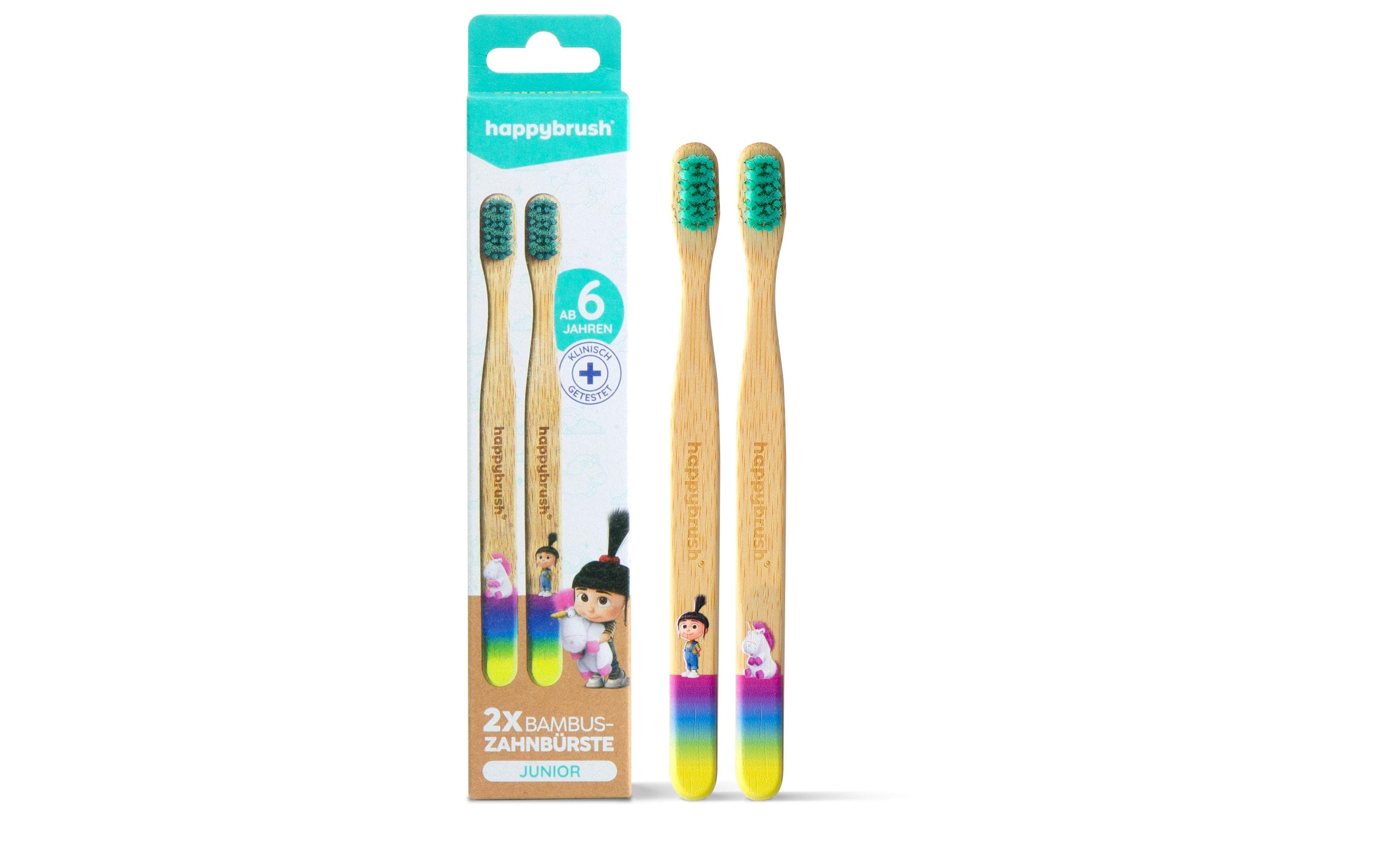 happybrush Handzahnbürste Bambus Agnes Soft
