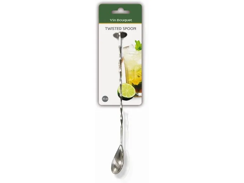 Vin Bouquet Vin Bouquet Cocktail Löffel 25 cm, Silber Vin Bouquet Vin Bouquet Cocktail Löffel 25 cm, Silber