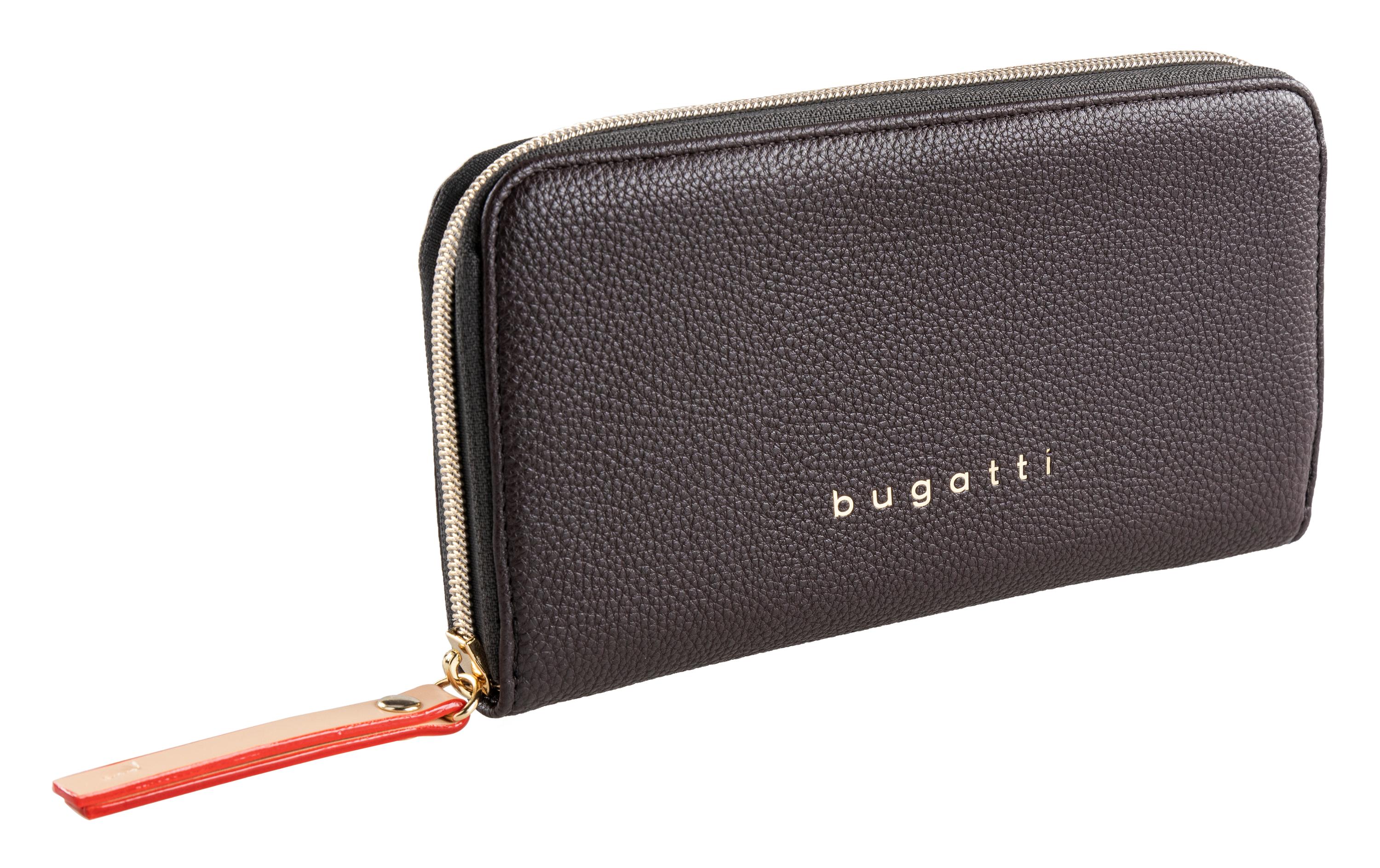Bugatti Portemonnaie Ella Dunkelbraun Bugatti Portemonnaie Ella Dunkelbraun