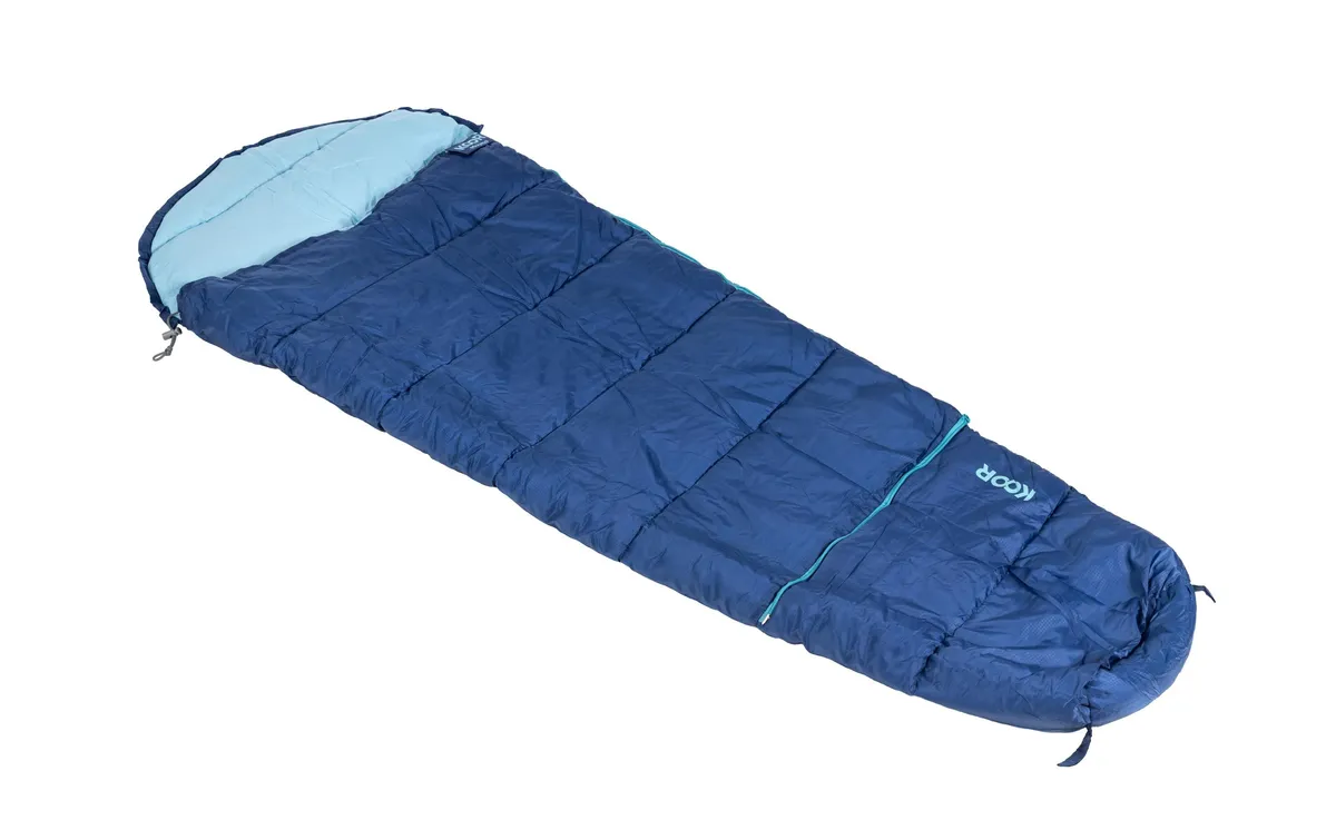 KOOR Kinderschlafsack Muuma Blau 65 x 130 cm KOOR Kinderschlafsack Muuma Blau 65 x 130 cm