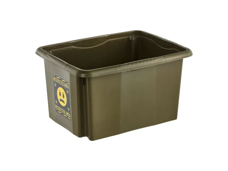 keeeper Karolina Aufbewahrungsbox 15 l Kunststoff olivgrün keeeper Karolina Aufbewahrungsbox 15 l Kunststoff olivgrün