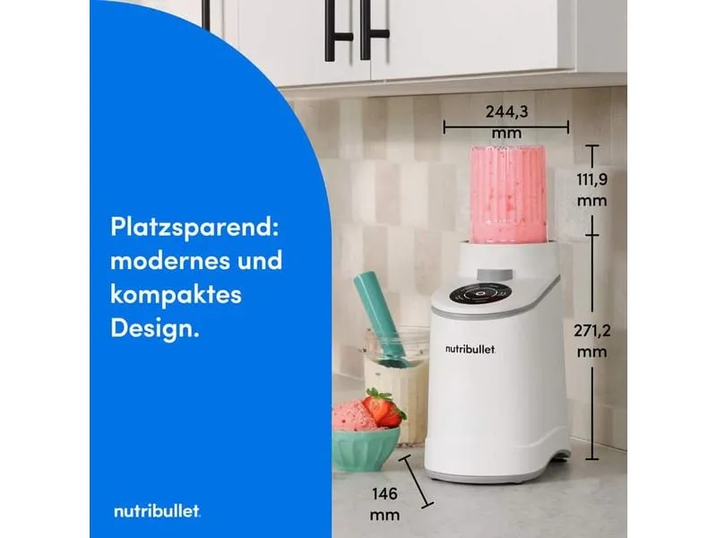 NUTRiBULLET Smoothie Maker NBD0503W Weiss