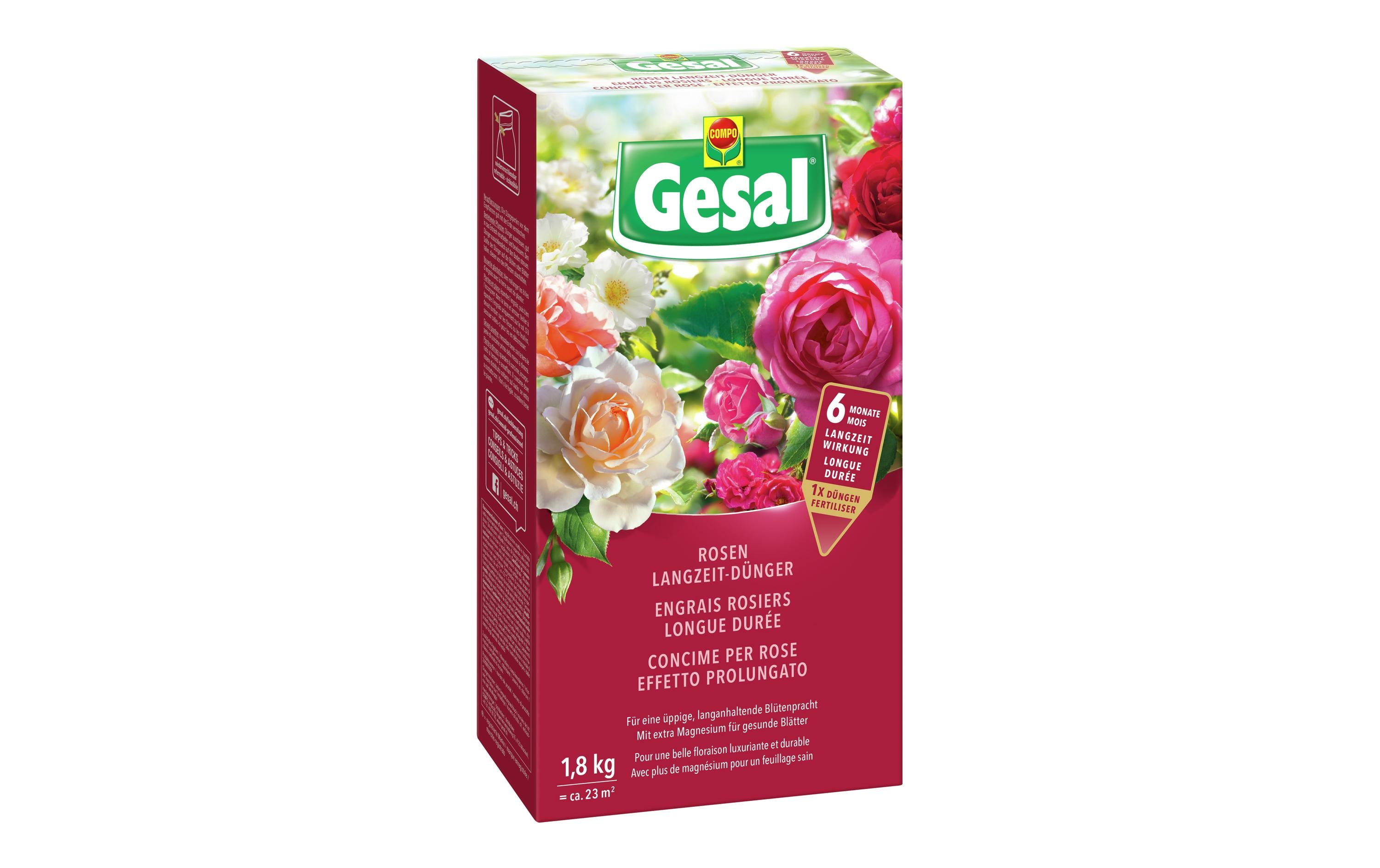 Gesal Rosen Langzeit-Dünger 1.8 kg