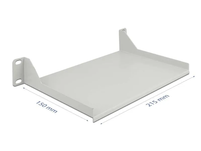 Delock Fachboden 1HE 150 mm x 215 mm, Grau