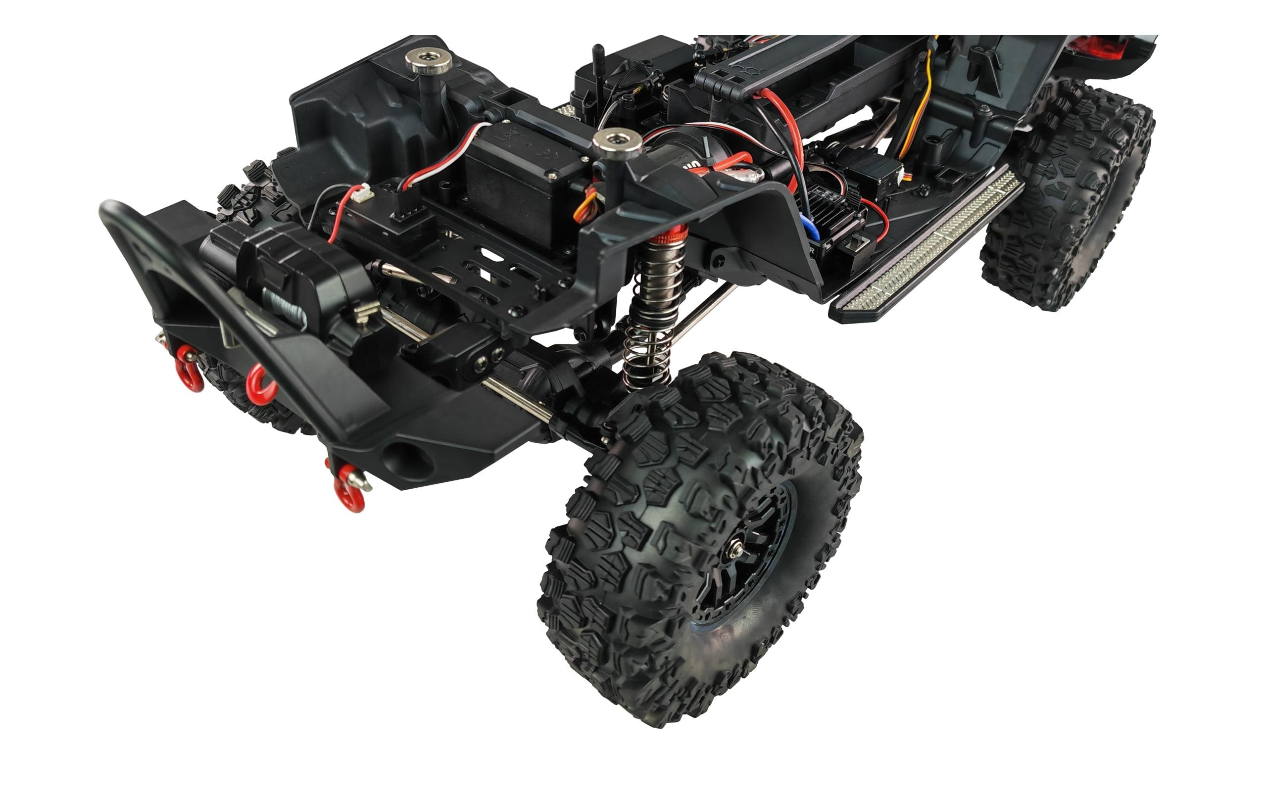 Amewi Scale Crawler AMXRock CT10 Crosstrail Rot, ARTR, 1:10 Amewi Scale Crawler AMXRock CT10 Crosstrail Rot, ARTR, 1:10