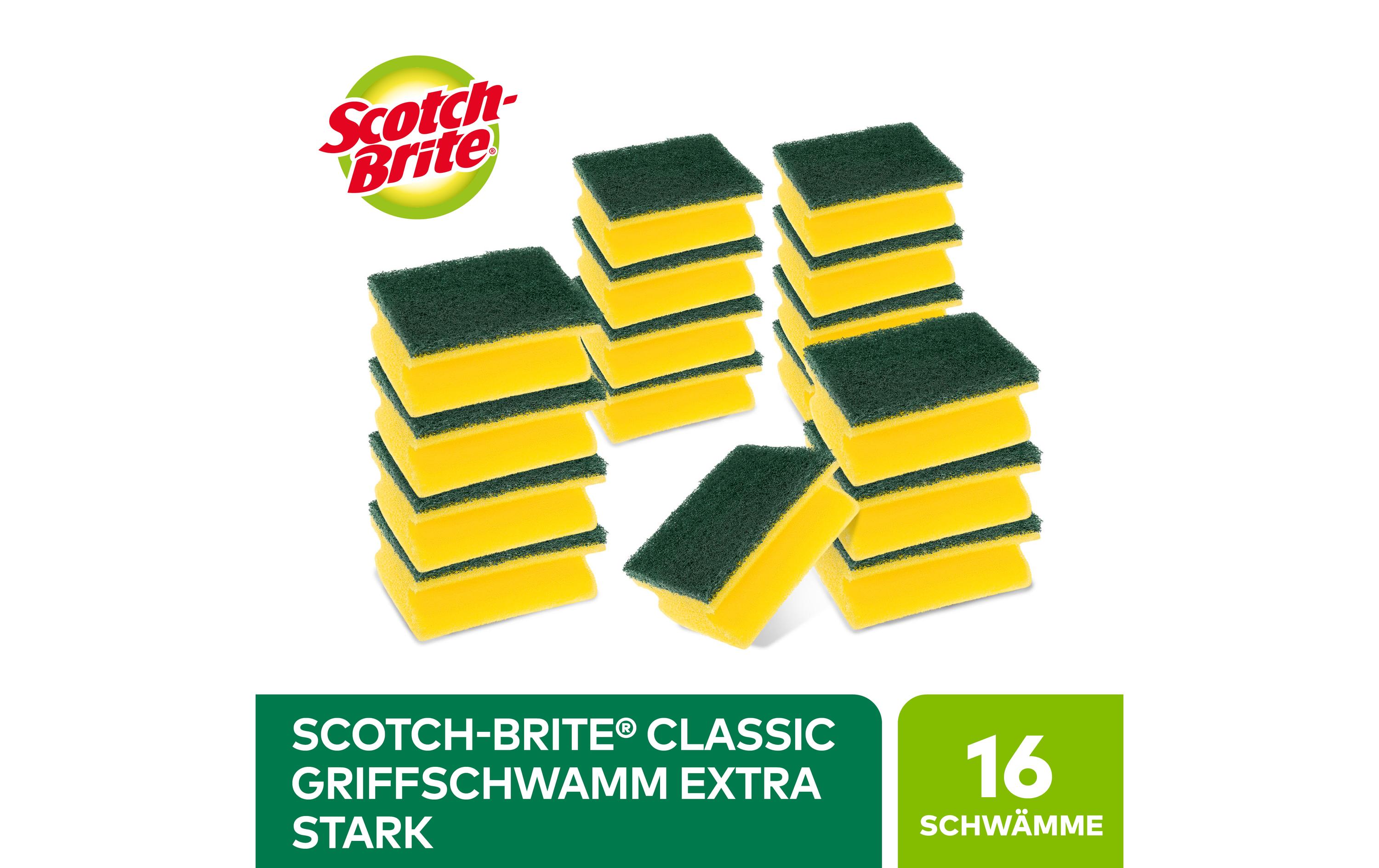 Scotch-Brite Schwamm Scotch-Brite Classic 16 Stück