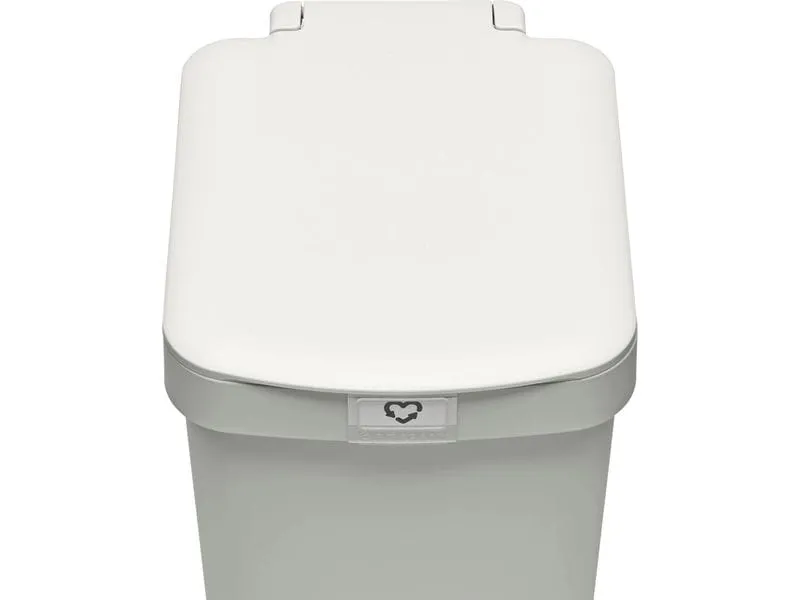 Brabantia Recyclingbehälter StepUp 16 l, Hellgrau Brabantia Recyclingbehälter StepUp 16 l, Hellgrau