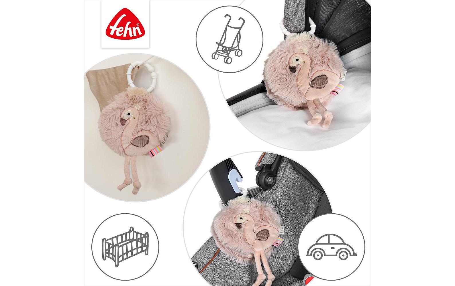 fehn Stoffbuch Flamingo