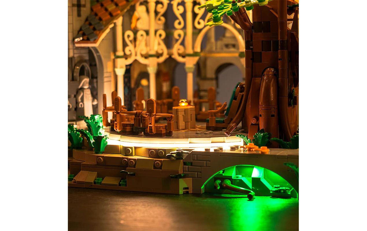 BrickBling LED-Licht-Set für LEGO® Herr der Ringe: Bruchtal (10316)