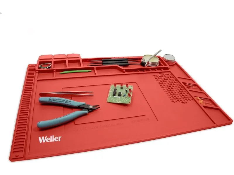 Weller Lötmatte WLACCWSM2-02EU Silikon, 45.5 x 30 cm Weller Lötmatte WLACCWSM2-02EU Silikon, 45.5 x 30 cm