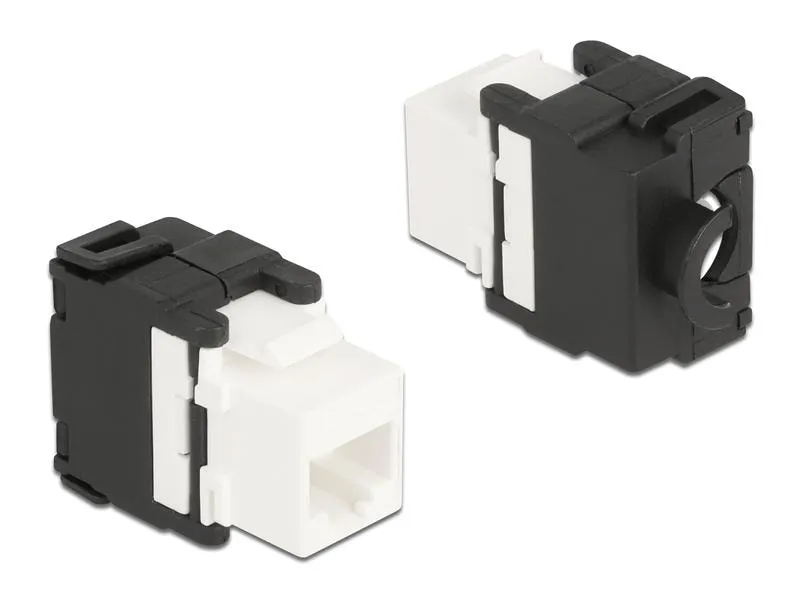 Delock Keystone-Modul RJ45 - LSA, Cat.6A werkzeugfrei