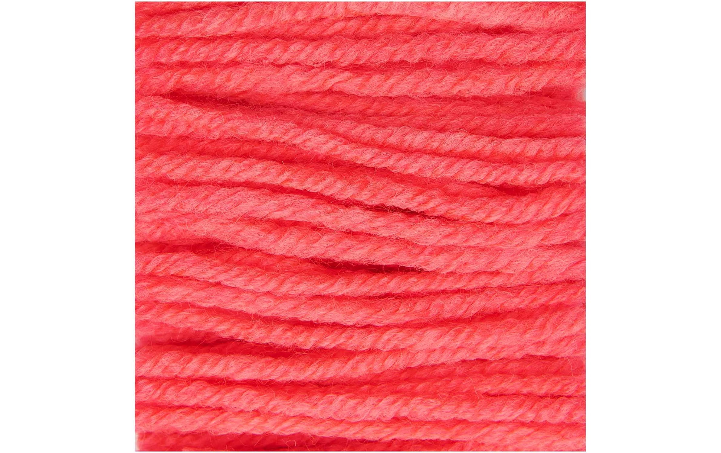 Rico Design Hooki Knüpfgarn Neonpink