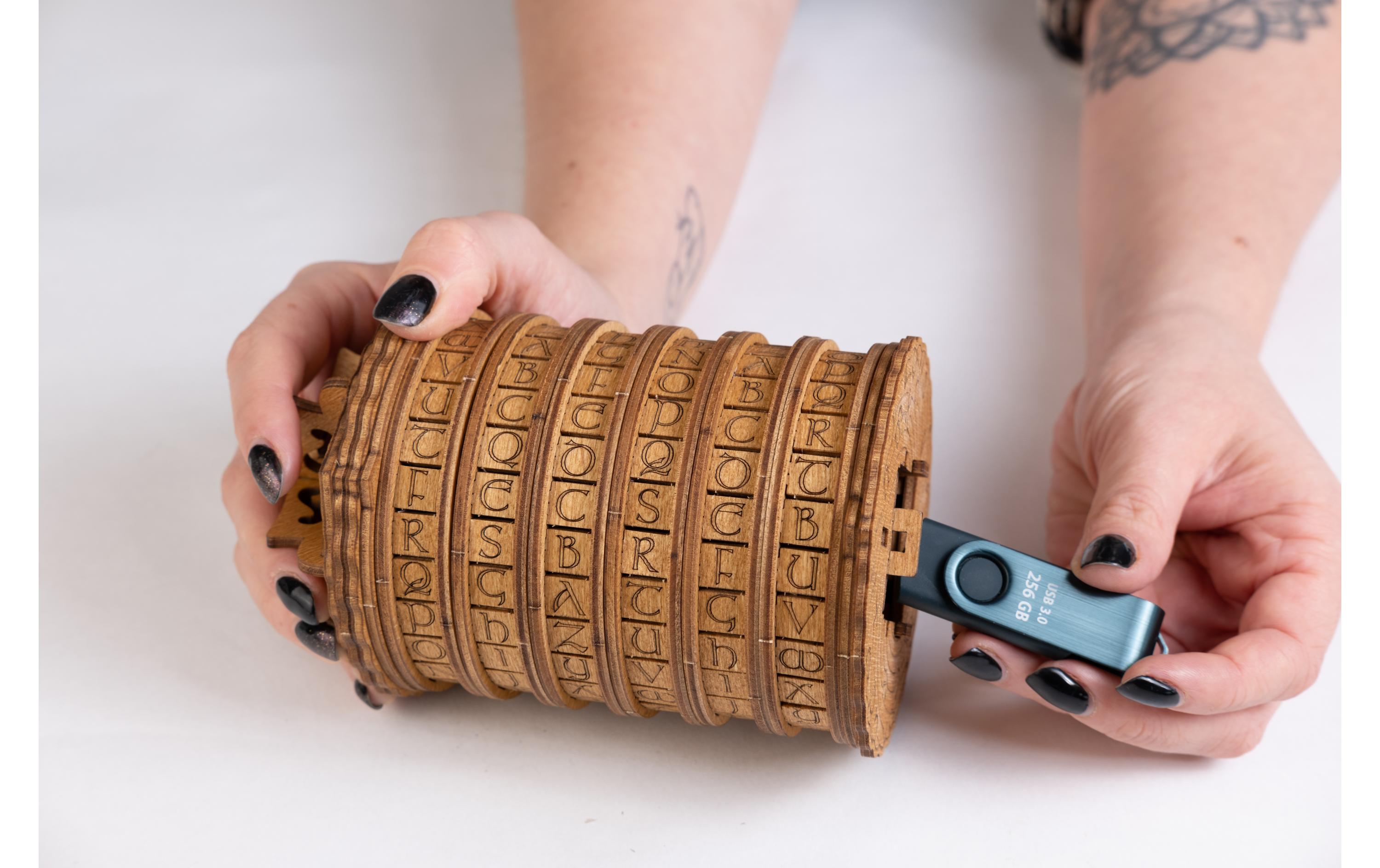 Escape Welt Rätselspiel Cryptex