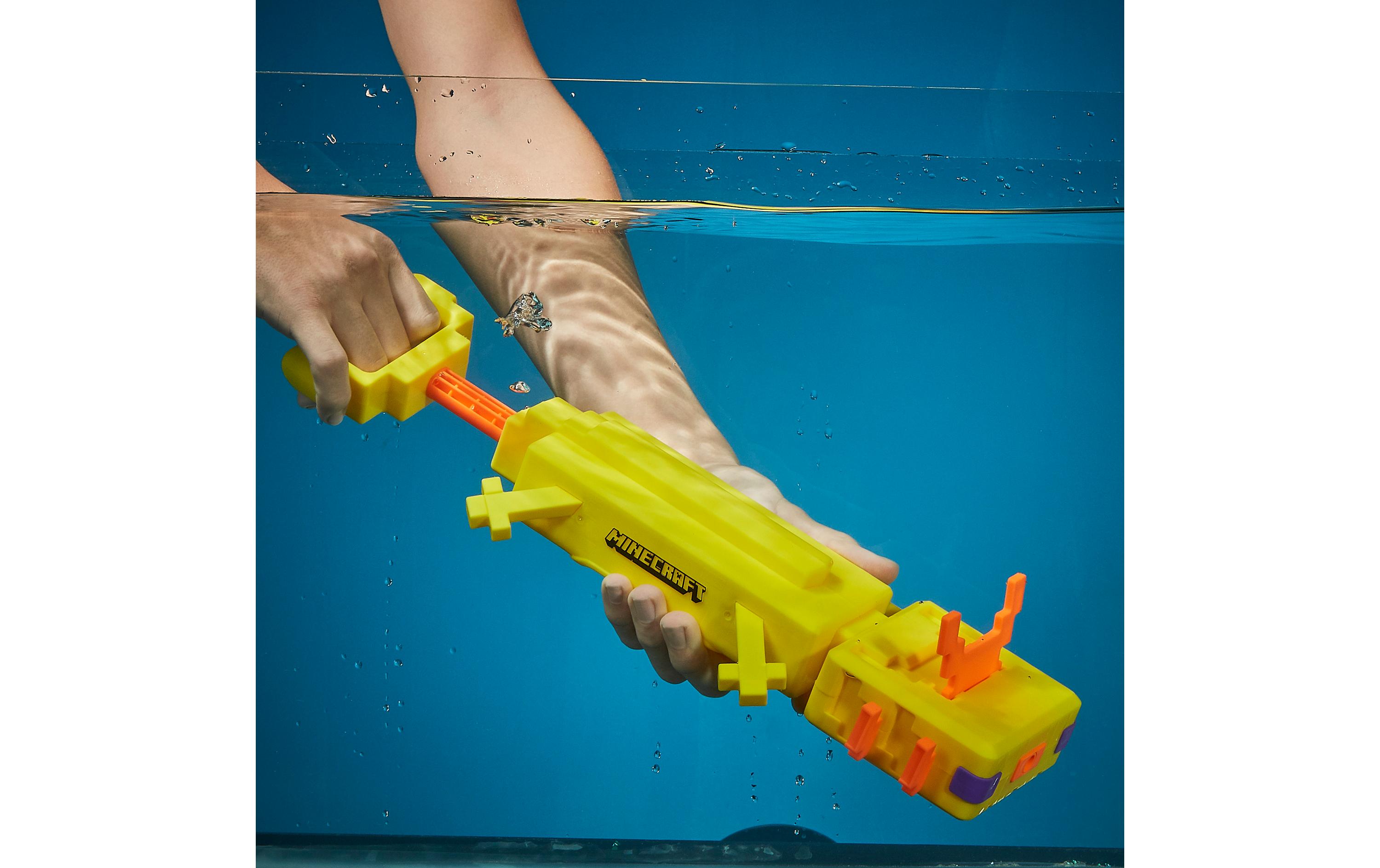 NERF Super Soaker Minecraft Axolotl