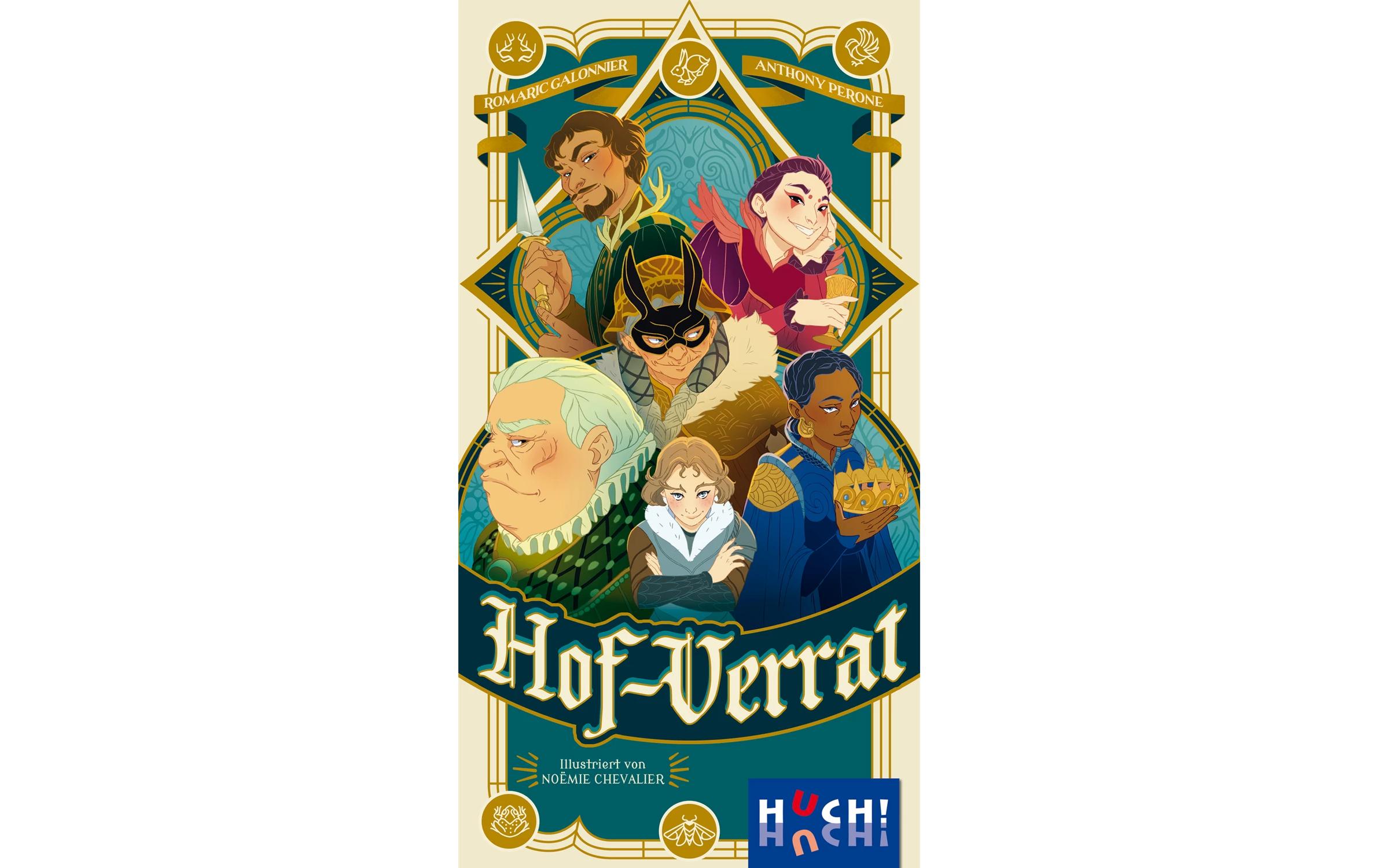 HUCH! Familienspiel Hof-Verrat -DE-